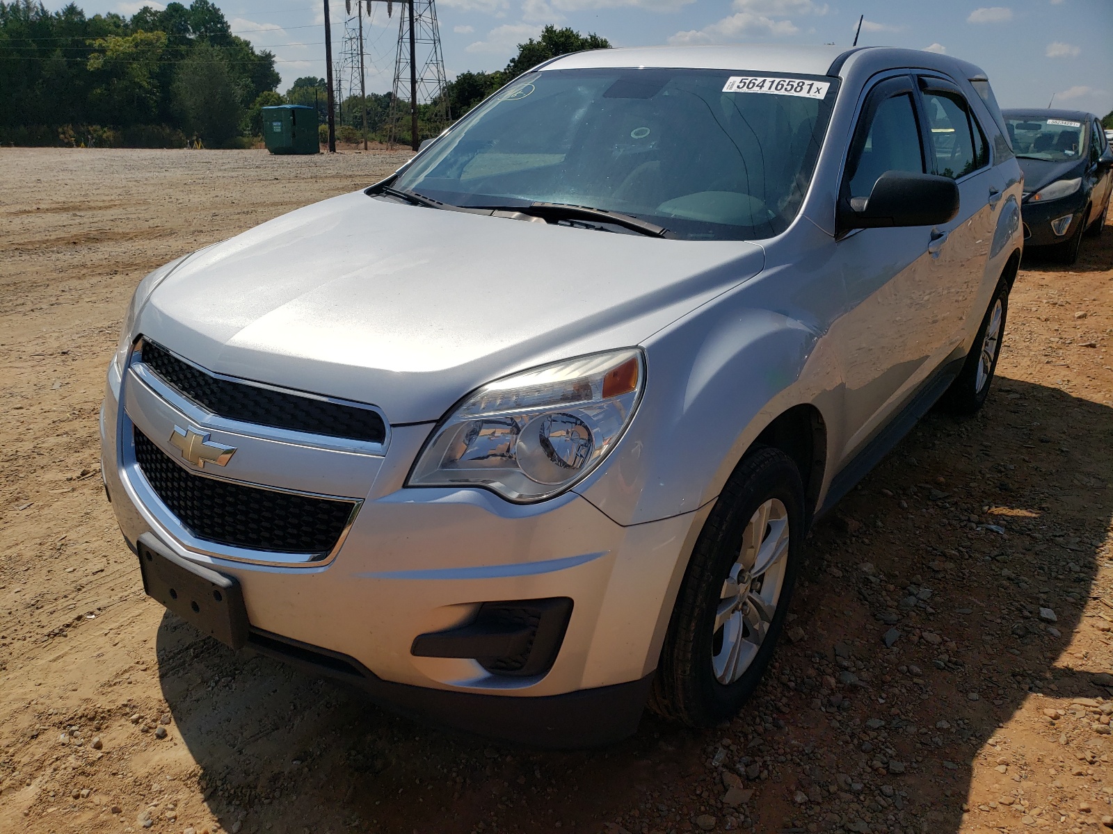 Photo 2 from auction – 2013 CHEVROLET EQUINOX LS with VIN 2GNALBEK0D1180289