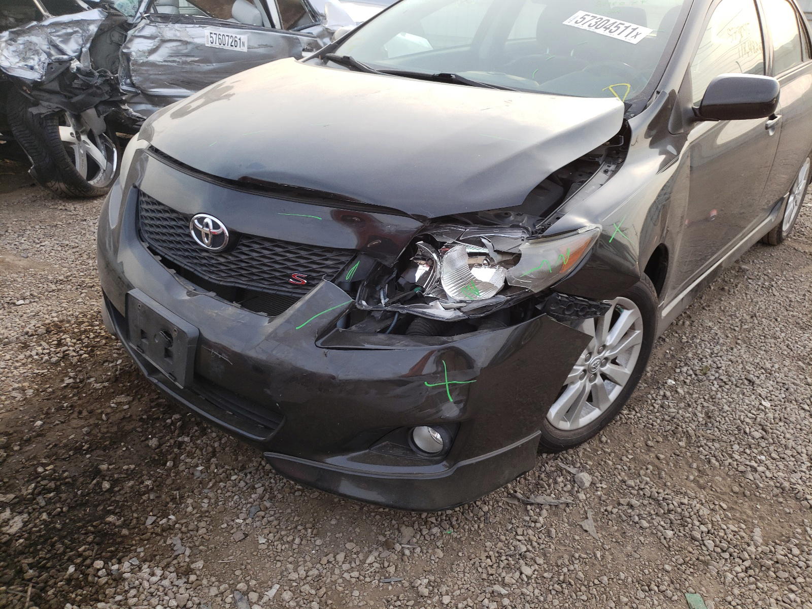 Photo 9 from auction – 2010 TOYOTA COROLLA BA with VIN 2T1BU4EEXAC472013