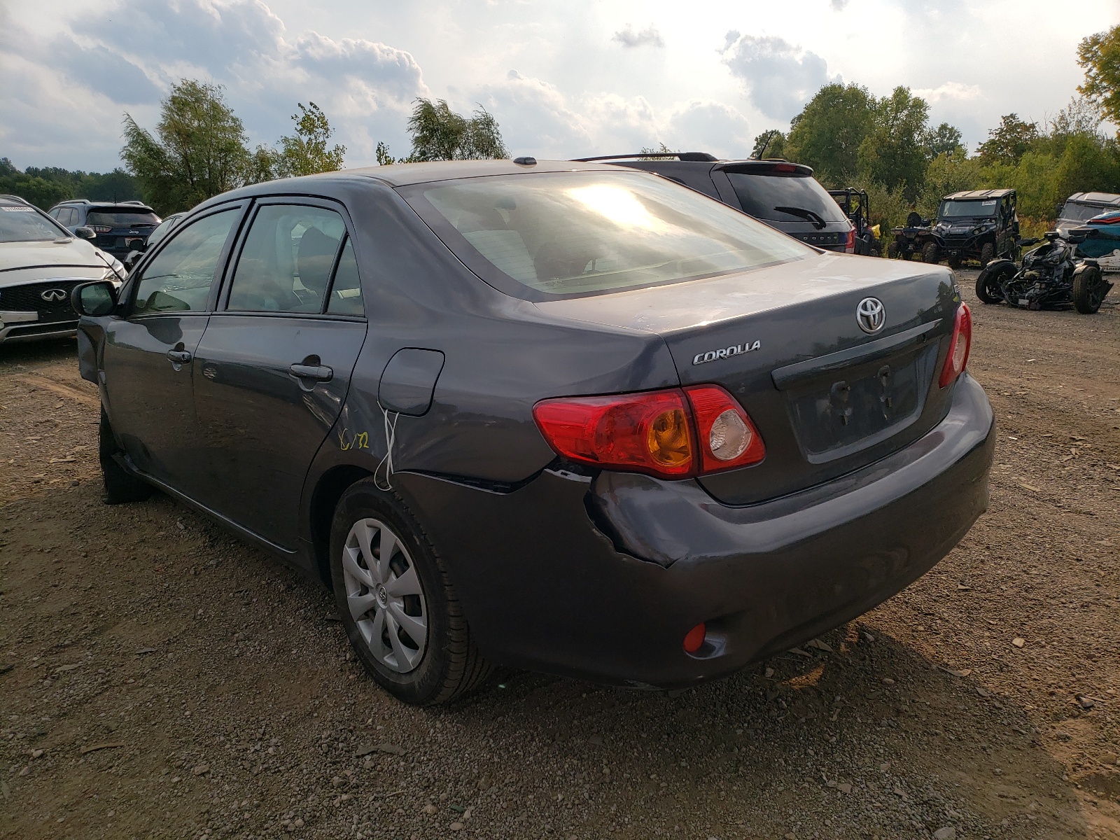 Photo 3 from auction – 2010 TOYOTA COROLLA BA with VIN JTDBU4EE6AJ083700
