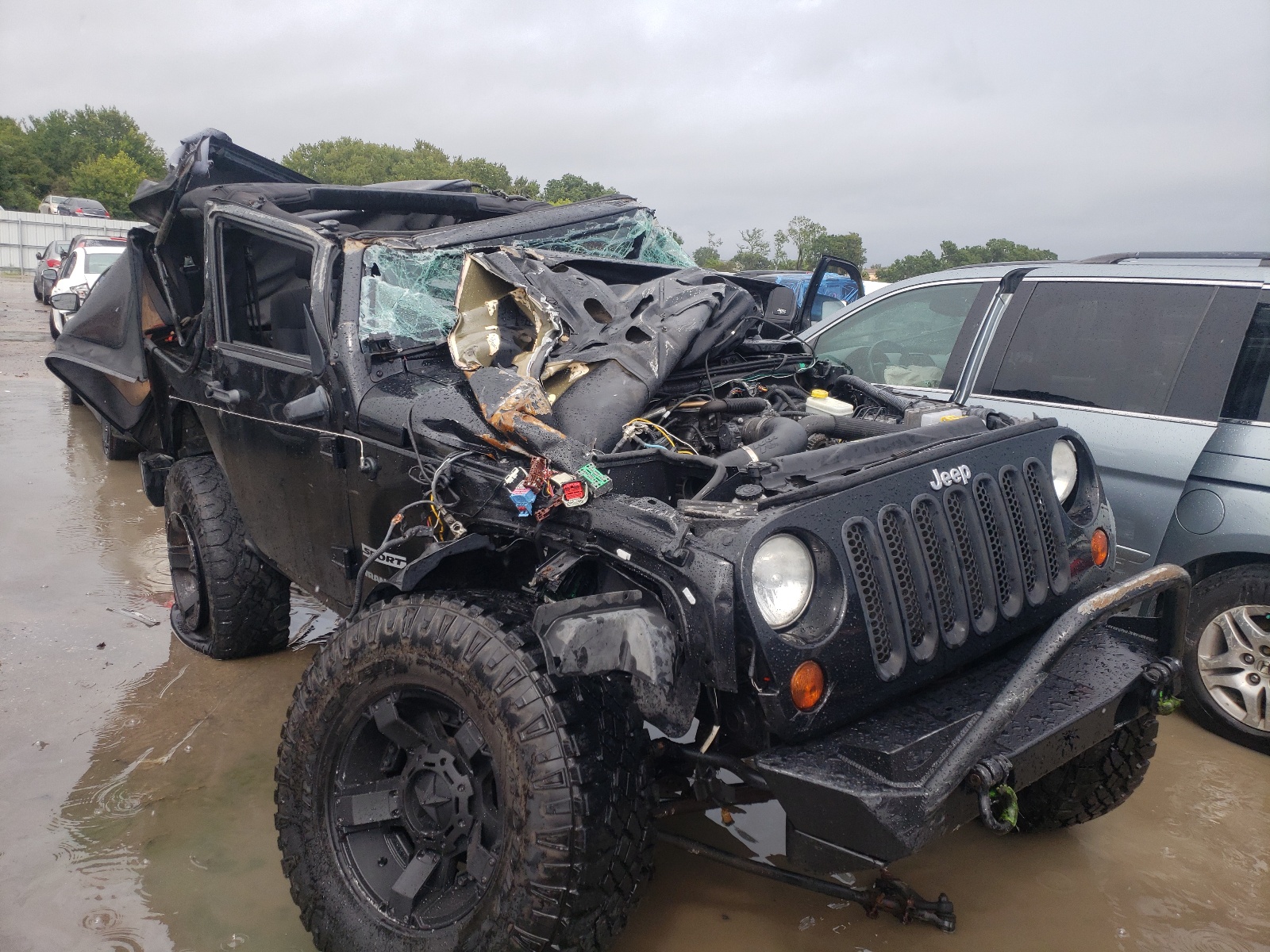 Снимка 9 от търг – 2011 JEEP WRANGLER S с VIN 1J4AA2D14BL540690