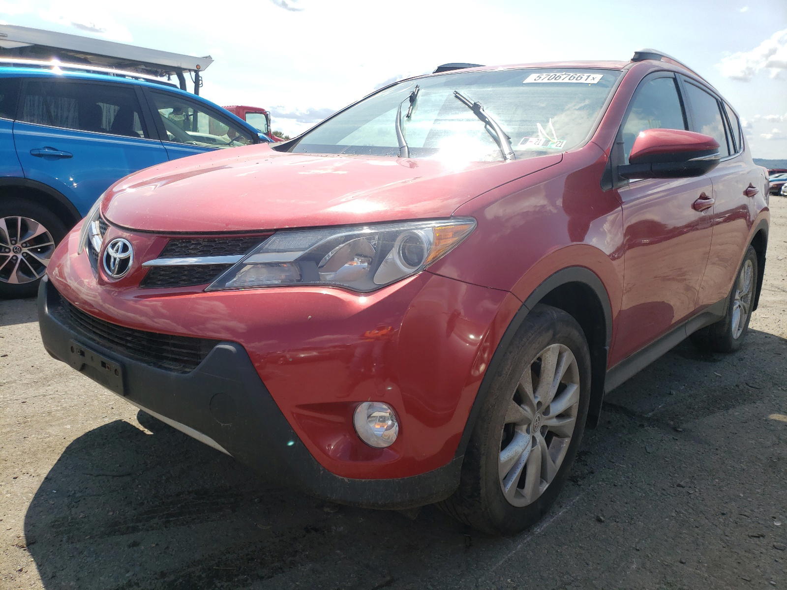 Photo 2 from auction – 2013 TOYOTA RAV4 LIMIT with VIN 2T3DFREV5DW002434