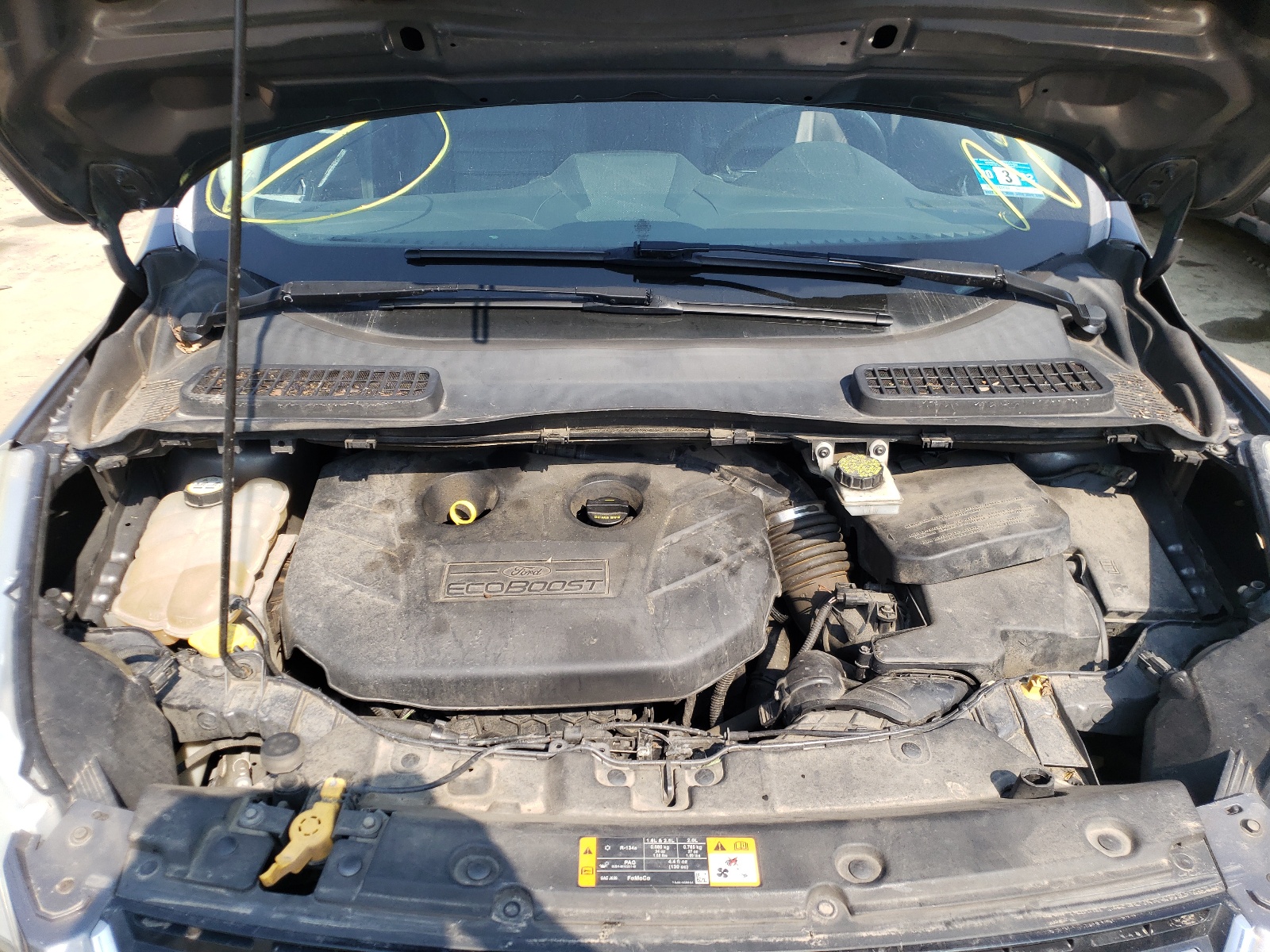 Photo 7 from auction – 2013 FORD ESCAPE SEL with VIN 1FMCU0H91DUB59737