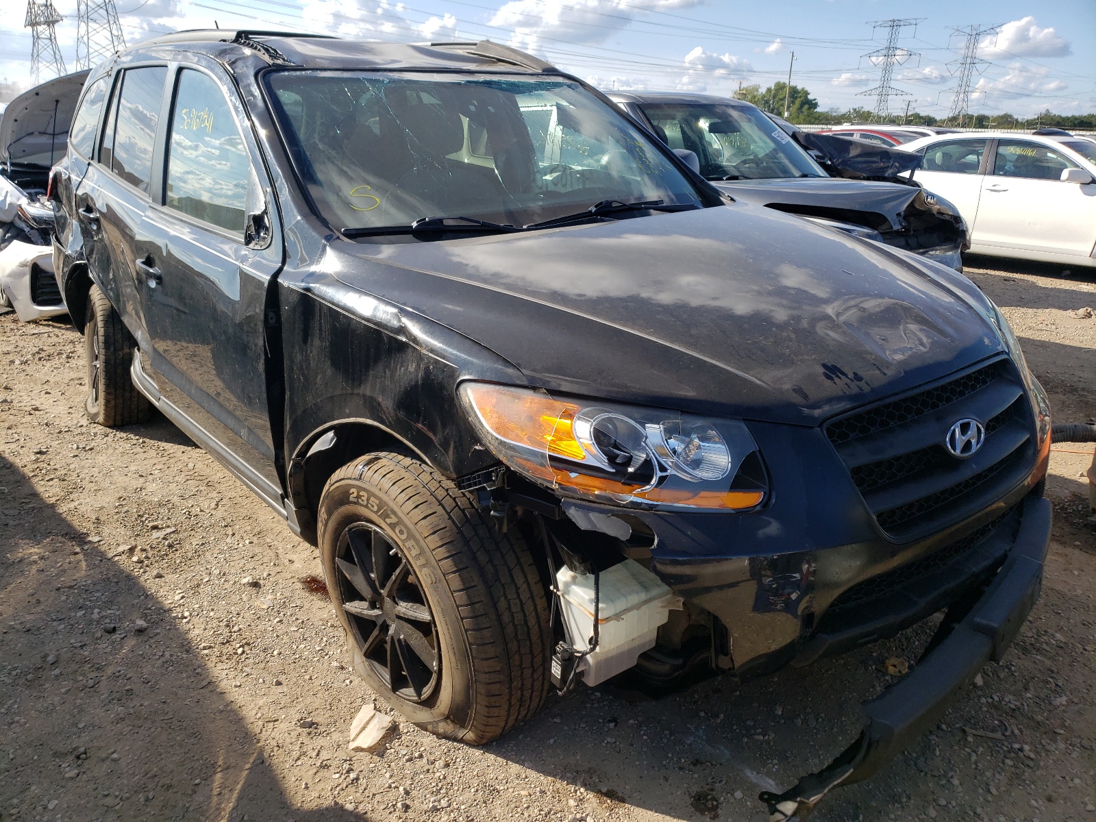 Photo 1 from auction – 2009 HYUNDAI SANTA FE G with VIN 5NMSG73DX9H269499