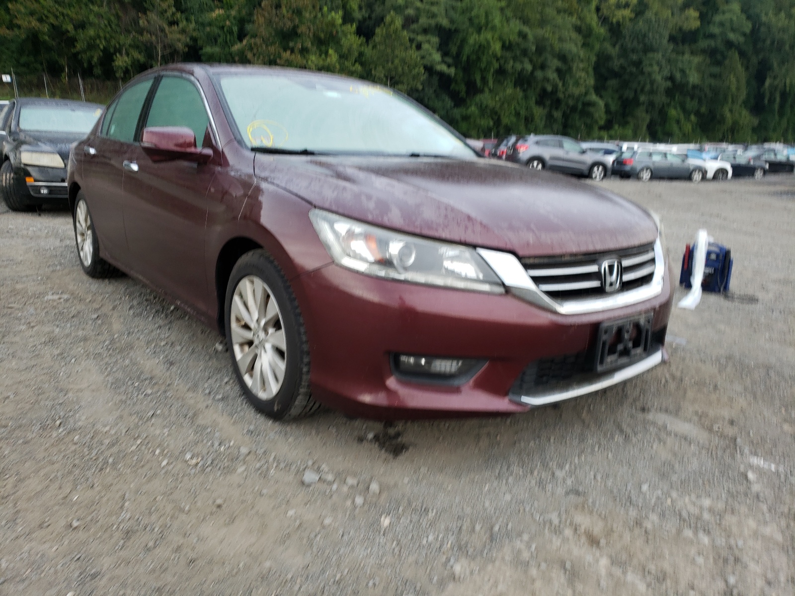 HONDA ACCORD EXL 2015 with VIN 1HGCR3F84FA015736 - Photo from auction