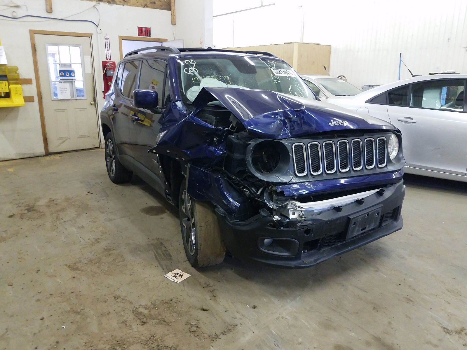 JEEP RENEGADE L 2016 with VIN ZACCJBBT1GPD22485 - Photo from auction