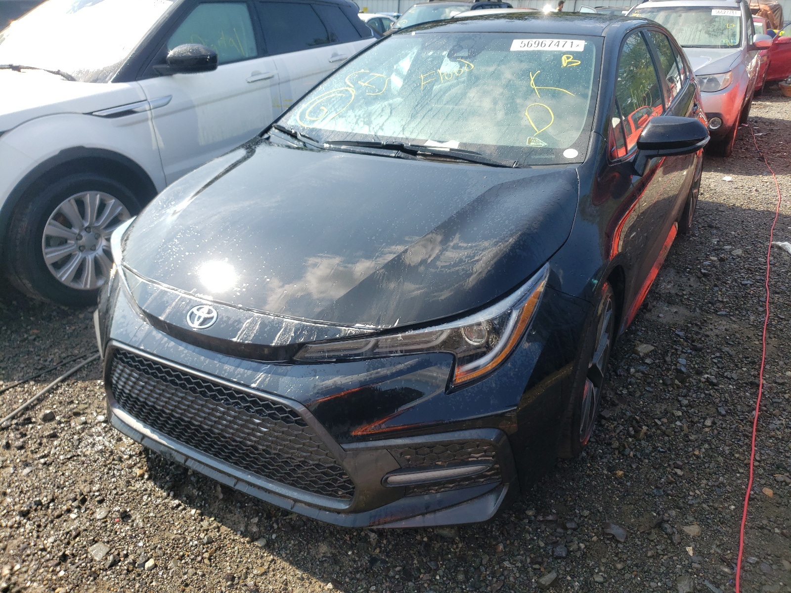 Photo 2 from auction – 2021 TOYOTA COROLLA SE with VIN 5YFS4MCEXMP063288