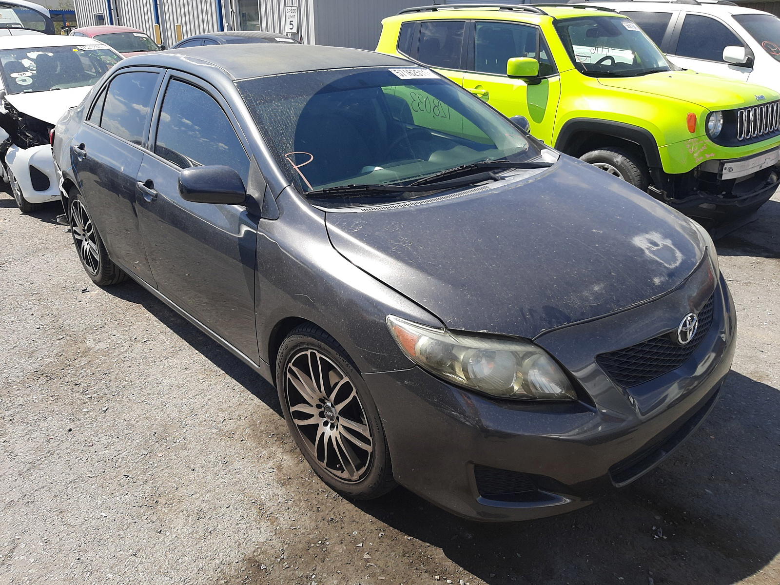 TOYOTA COROLLA BA 2010 with VIN 1NXBU4EE7AZ215440 - Photo from auction