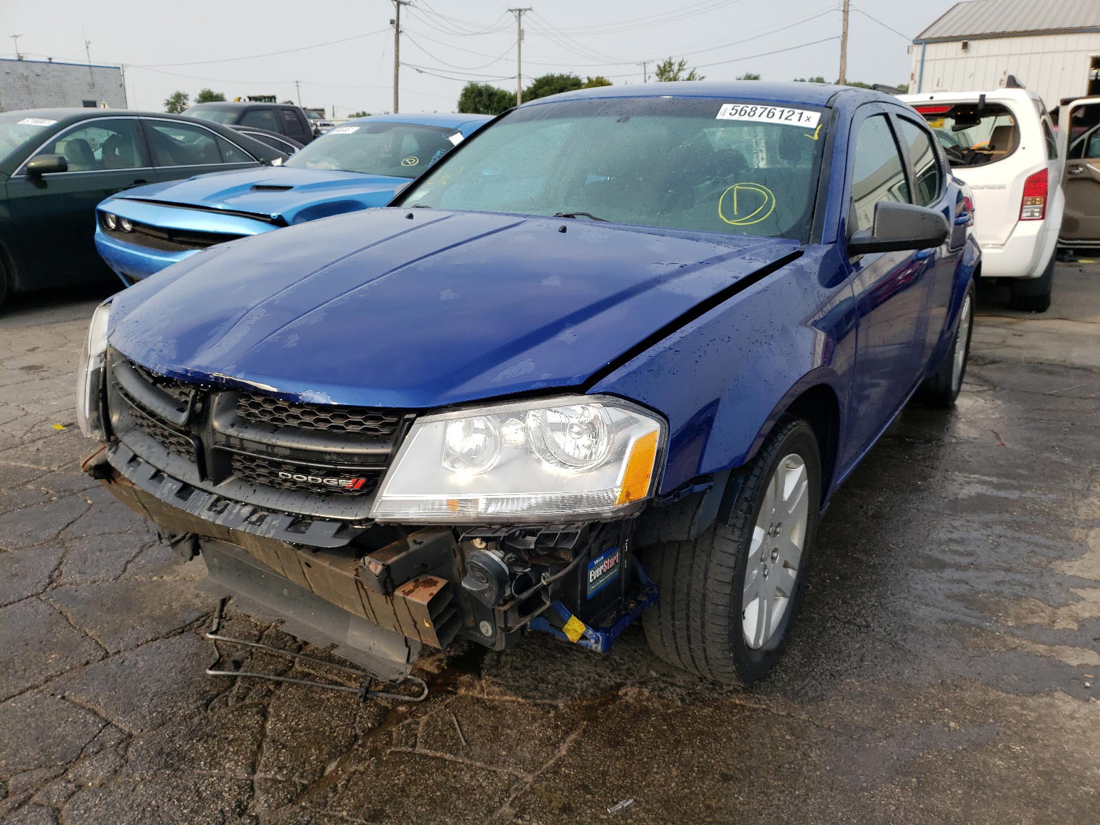 Photo 2 from auction – 2013 DODGE AVENGER SE with VIN 1C3CDZAB9DN628626