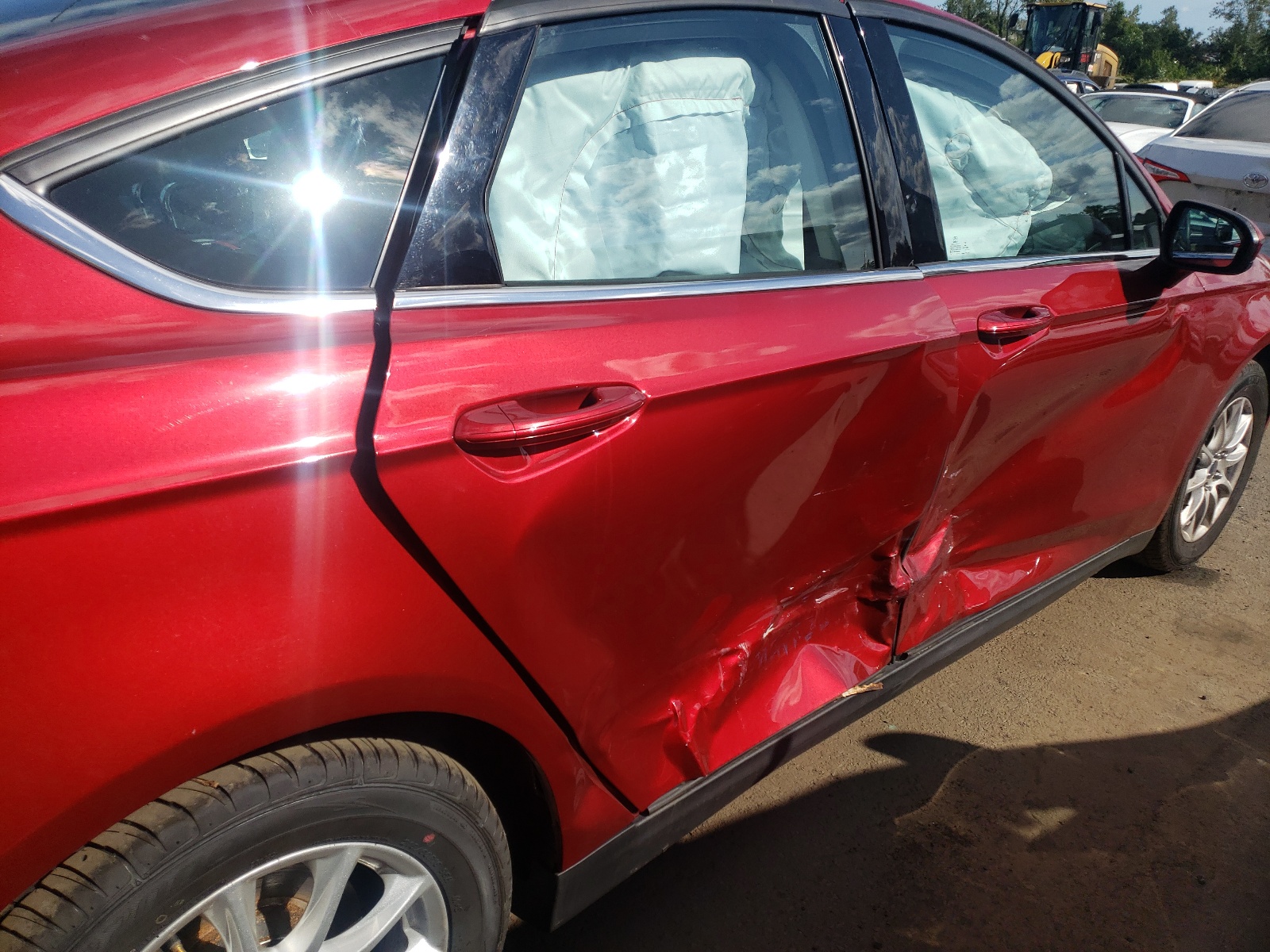 Photo 9 from auction – 2016 FORD FUSION S with VIN 3FA6P0G7XGR190026