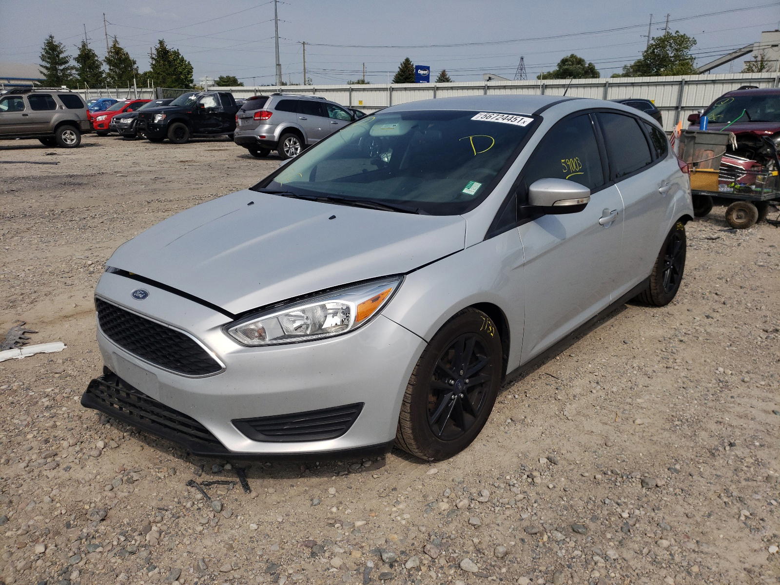 Photo 2 from auction – 2016 FORD FOCUS SE with VIN 1FADP3K23GL316505