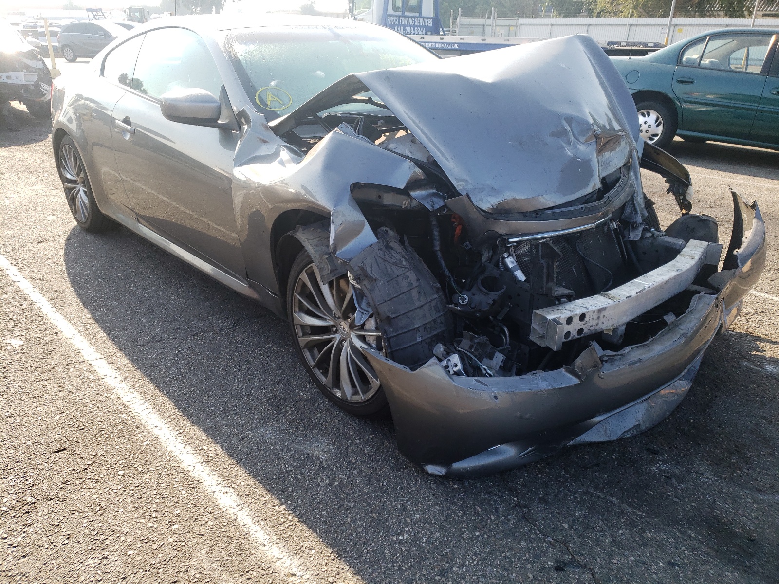 INFINITI G37 BASE 2011 with VIN JN1CV6EKXBM214407 - Photo from auction