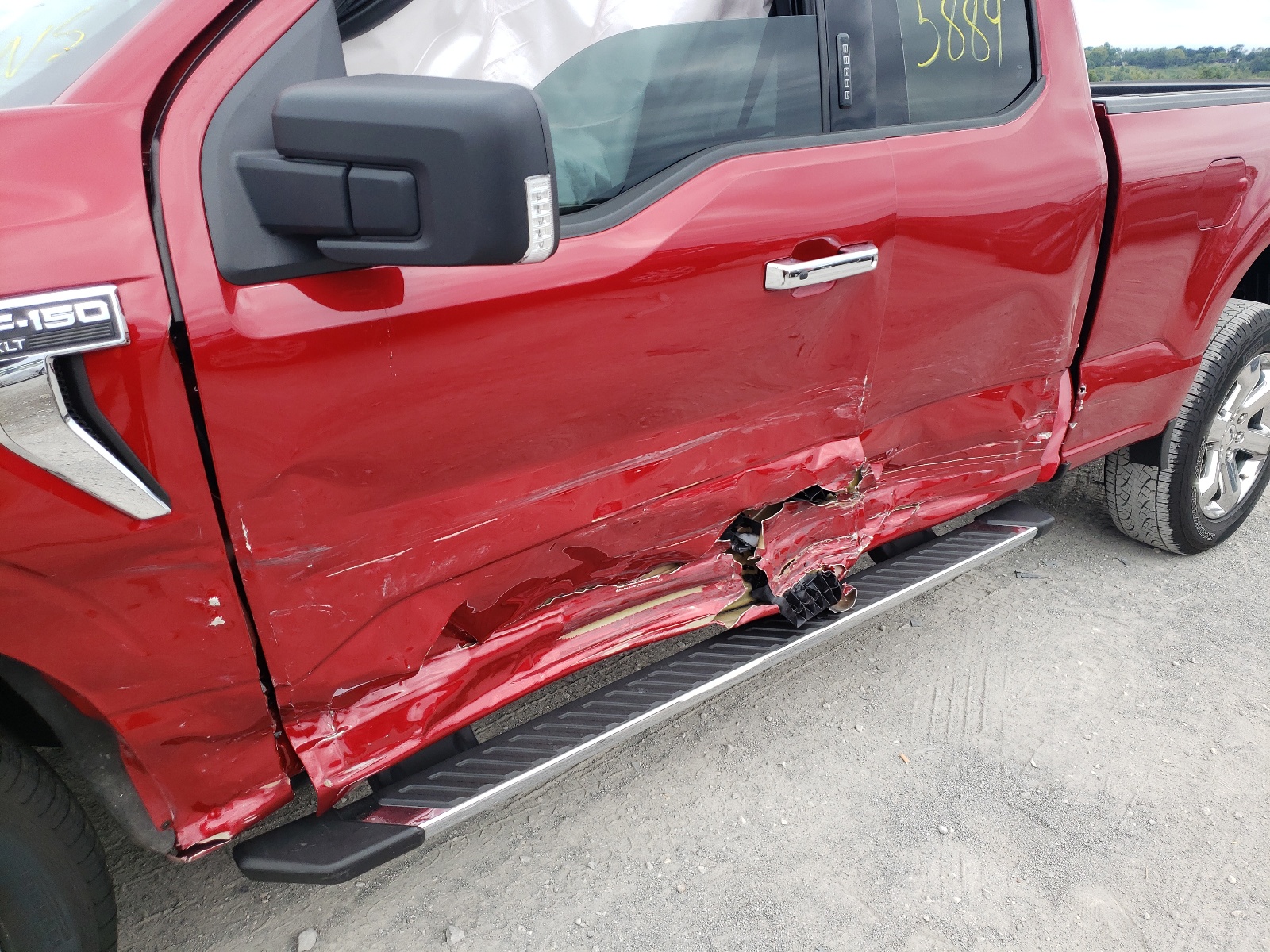 Photo 9 from auction – 2021 FORD F150 SUPER with VIN 1FTFX1E51MKD65507