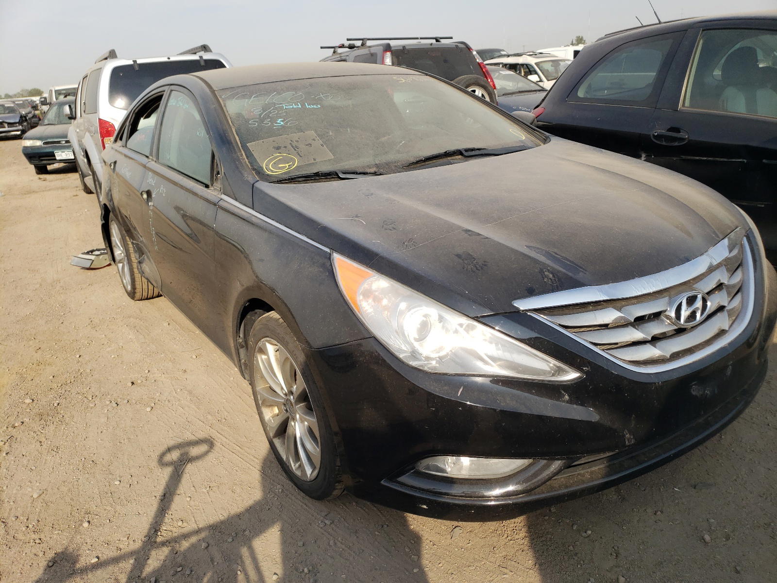HYUNDAI SONATA SE 2012 with VIN 5NPEC4AB0CH421311 - Photo from auction