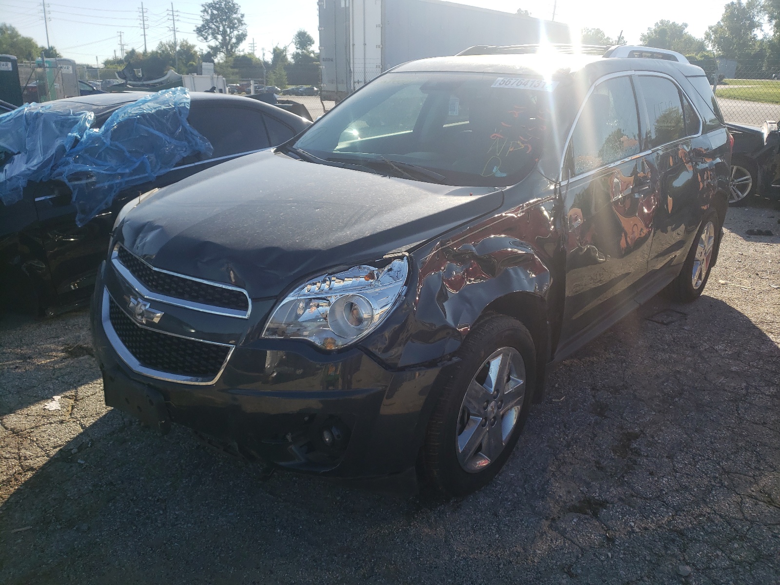 Photo 2 from auction – 2014 CHEVROLET EQUINOX LT with VIN 2GNALDEK0E6222525