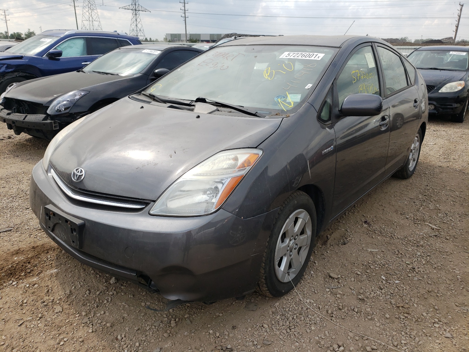 Photo 2 from auction – 2006 TOYOTA PRIUS with VIN JTDKB20U563199684