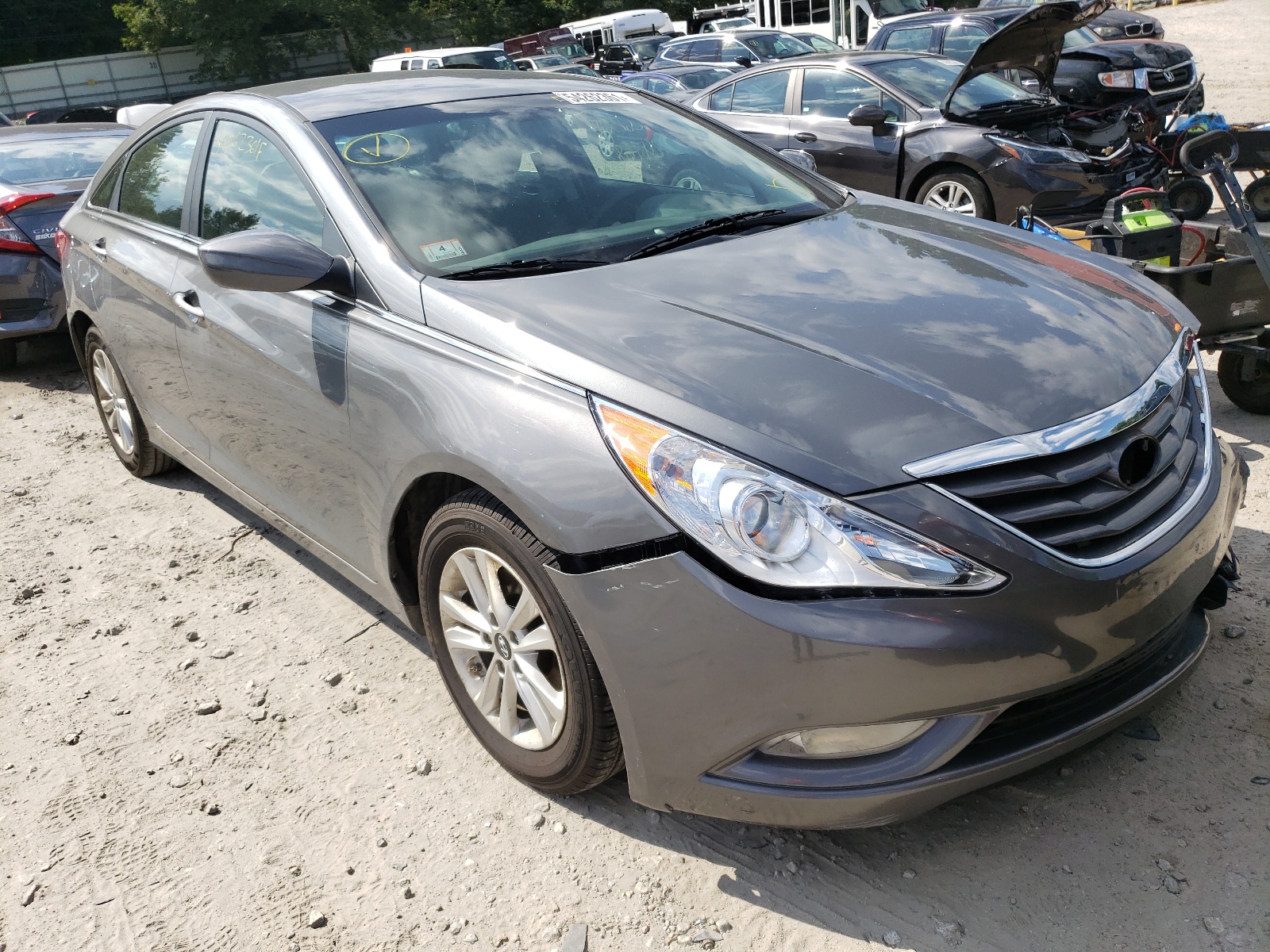Photo 1 from auction – 2013 HYUNDAI SONATA GLS with VIN 5NPEB4AC2DH746992