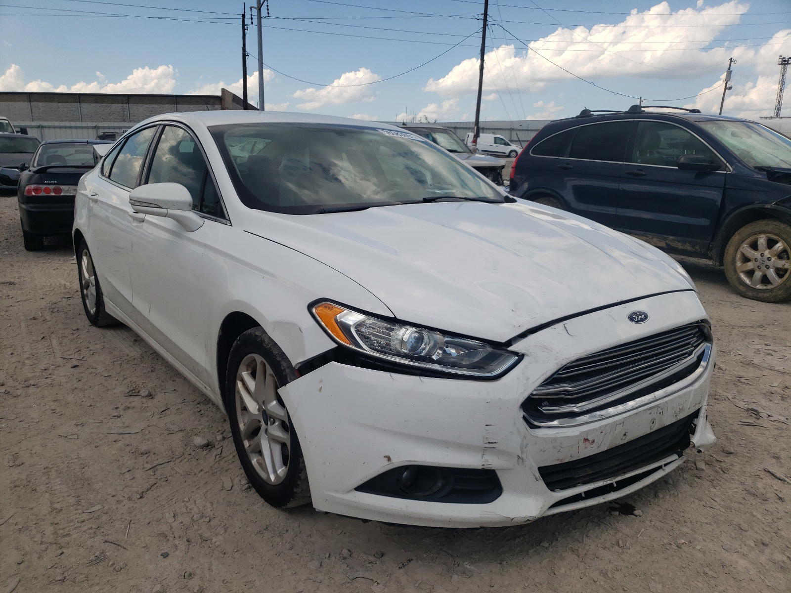 FORD FUSION SE 2015 with VIN 3FA6P0HD5FR139181 - Photo from auction