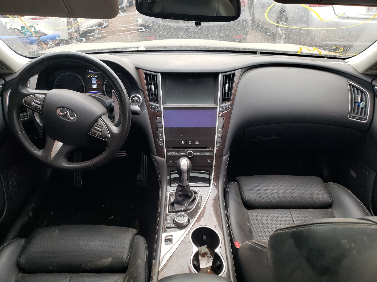 Photo 9 from auction – 2014 INFINITI Q50 BASE with VIN JN1BV7AR6EM701127