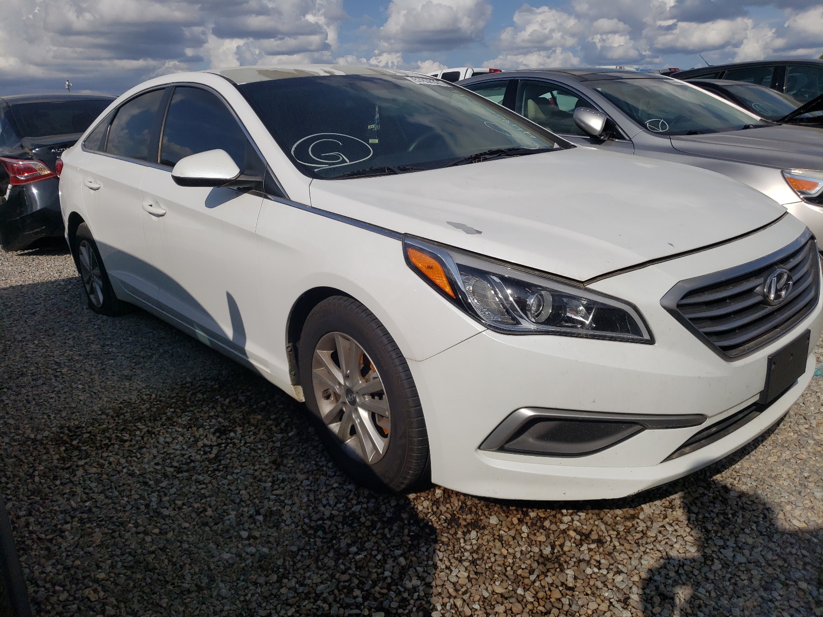 Photo 1 from auction – 2017 HYUNDAI SONATA SE with VIN 5NPE24AF1HH541647