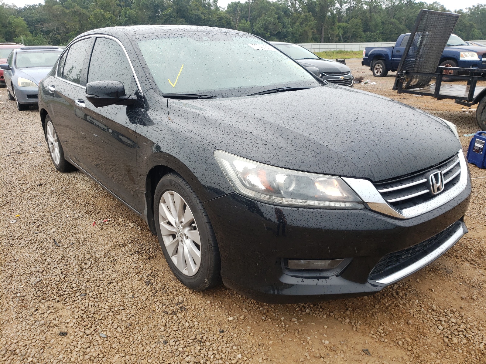 Photo 1 from auction – 2014 HONDA ACCORD EXL with VIN 1HGCR2F80EA068278