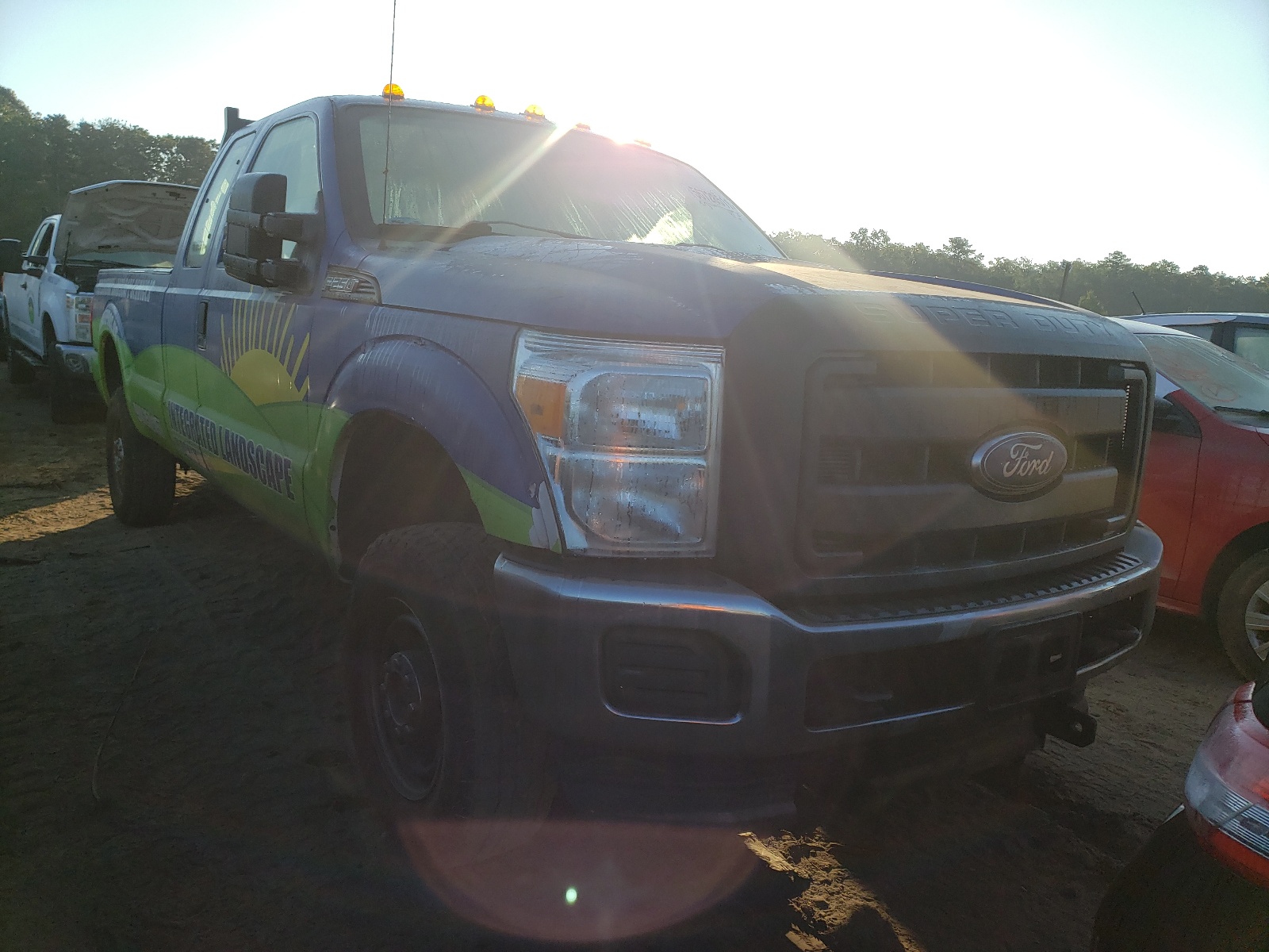 FORD F250 SUPER 2016 with VIN 1FT7X2B64GEA00569 - Photo from auction