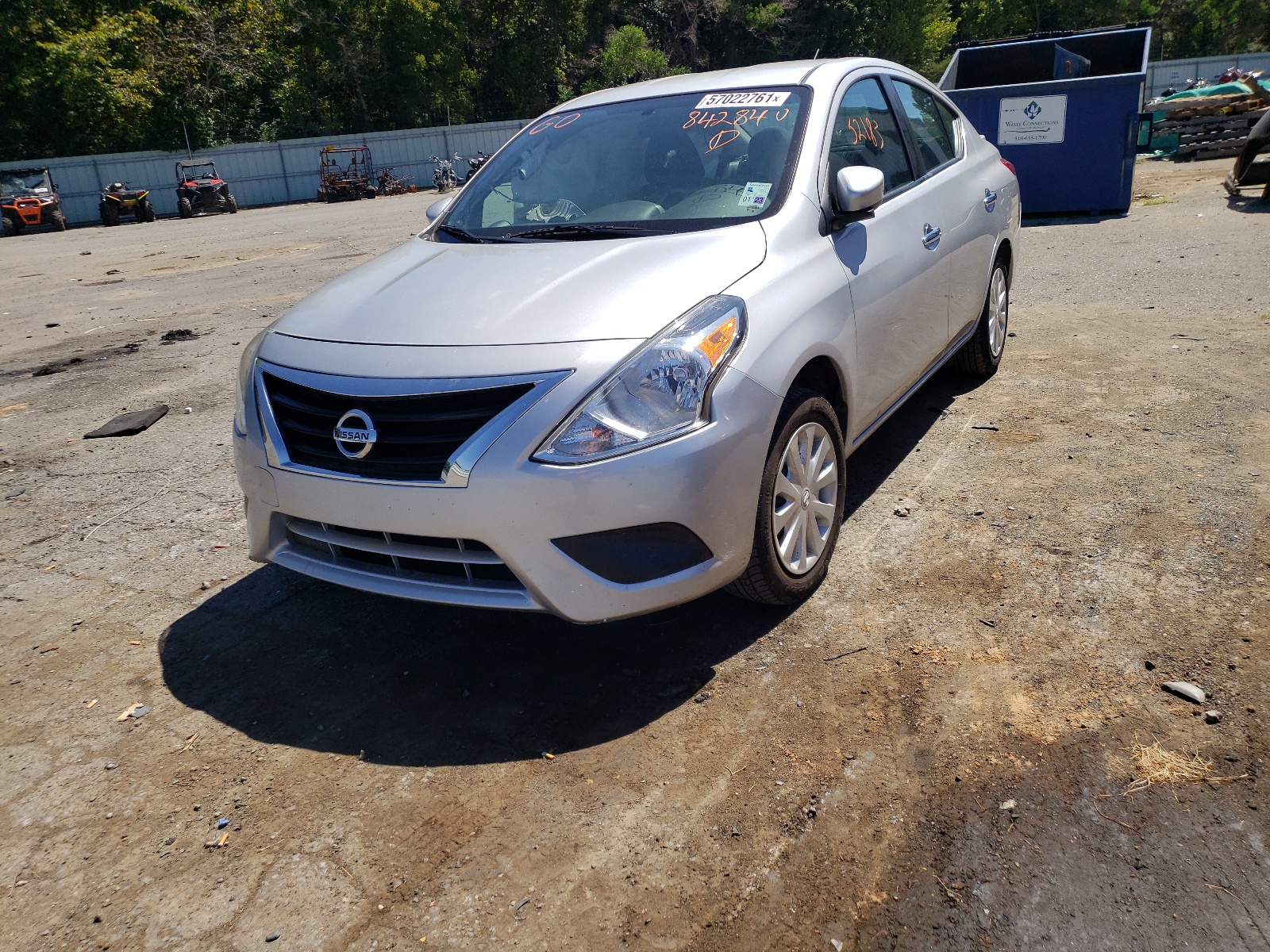 Photo 2 from auction – 2019 NISSAN VERSA S with VIN 3N1CN7AP6KL842840