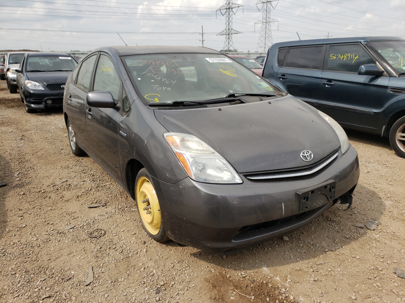 TOYOTA PRIUS 2006 with VIN JTDKB20U563199684 - Photo from auction