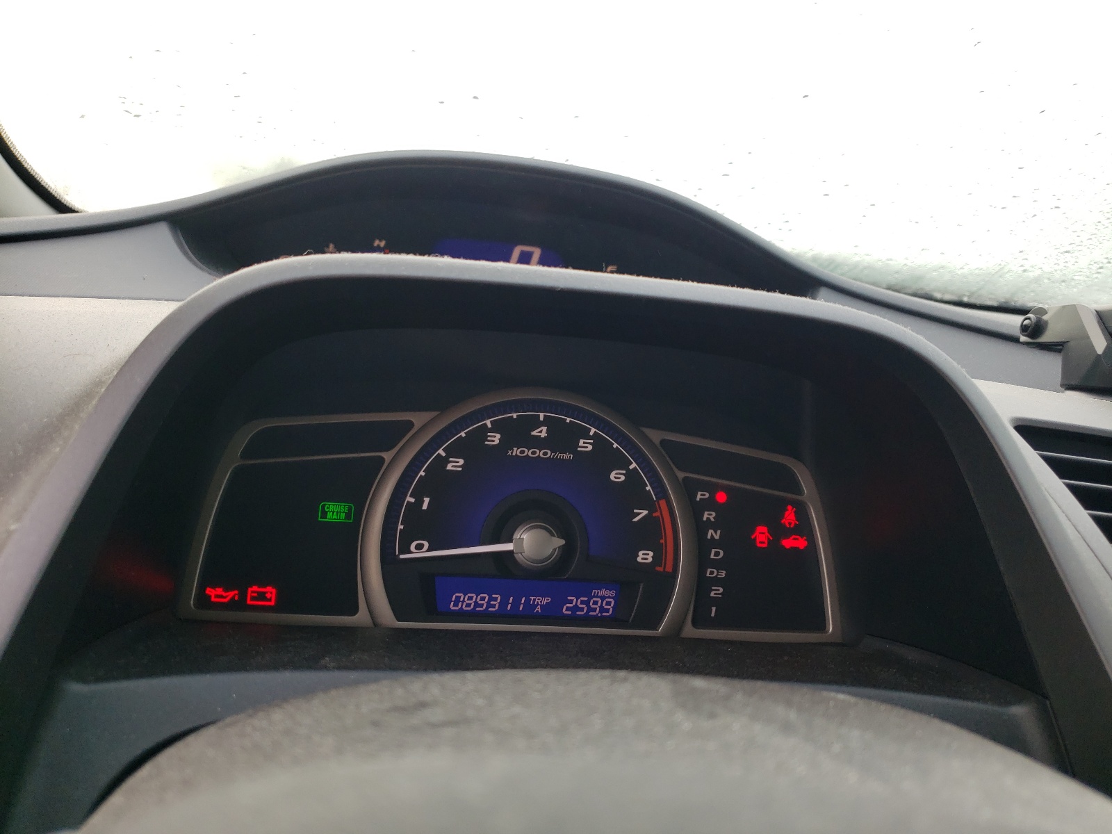 Photo 8 from auction – 2011 HONDA CIVIC LX-S with VIN 19XFA1F65BE015242
