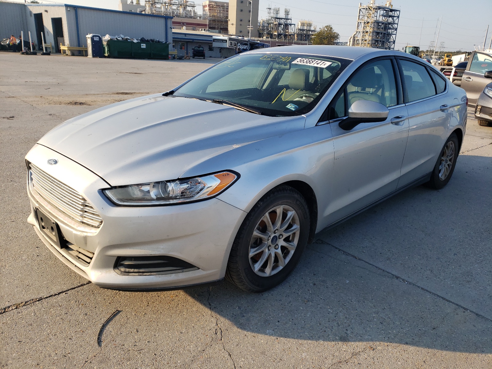 Photo 2 from auction – 2016 FORD FUSION S with VIN 1FA6P0G79G5111920