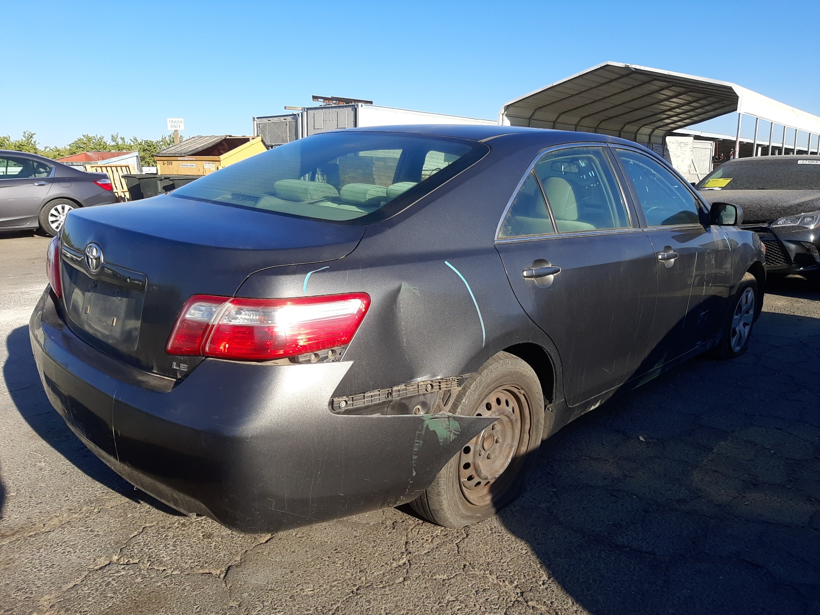 Photo 17 from auction – 2007 TOYOTA CAMRY CE with VIN 4T1BE46K37U510187