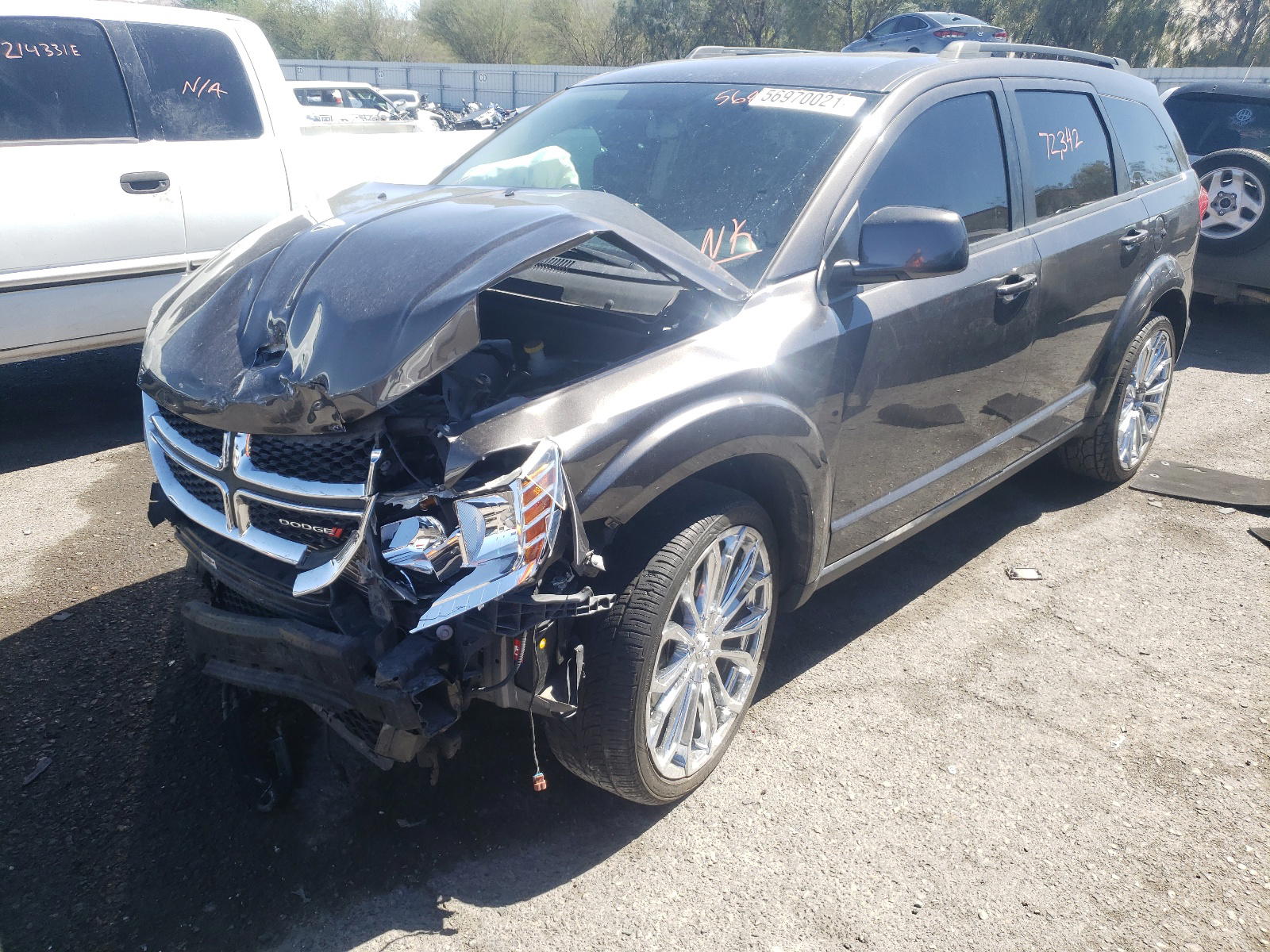 Photo 2 from auction – 2017 DODGE JOURNEY SX with VIN 3C4PDCBG2HT588772