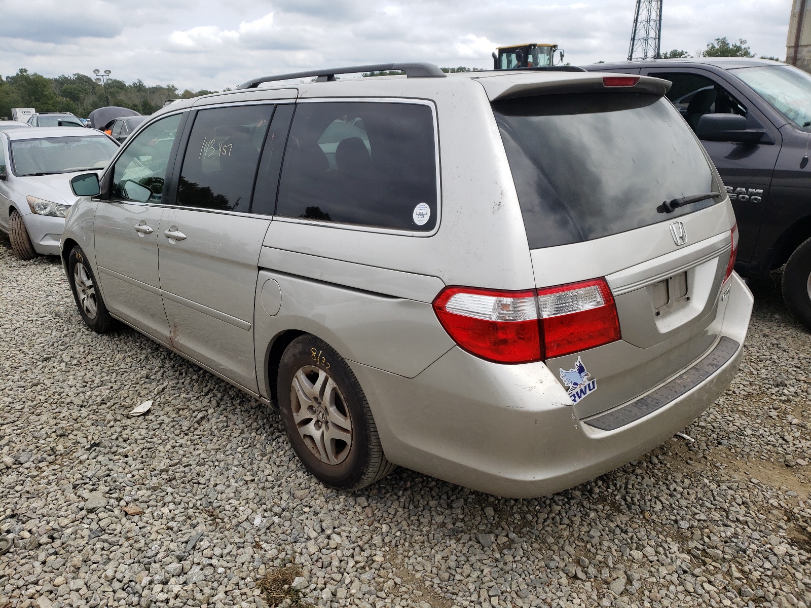 Photo 3 from auction – 2005 HONDA ODYSSEY EX with VIN 5FNRL38665B414255