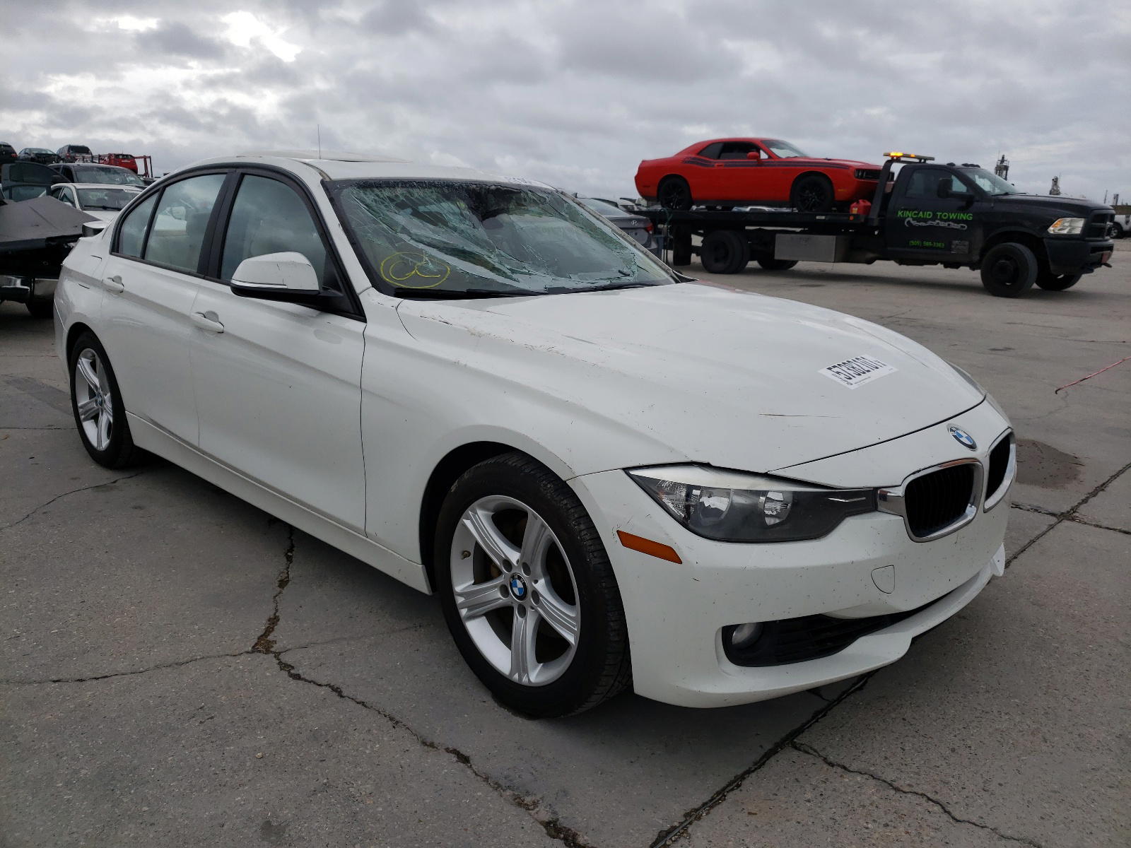 BMW 328 I 2013 with VIN WBA3A5C58DF357280 - Photo from auction