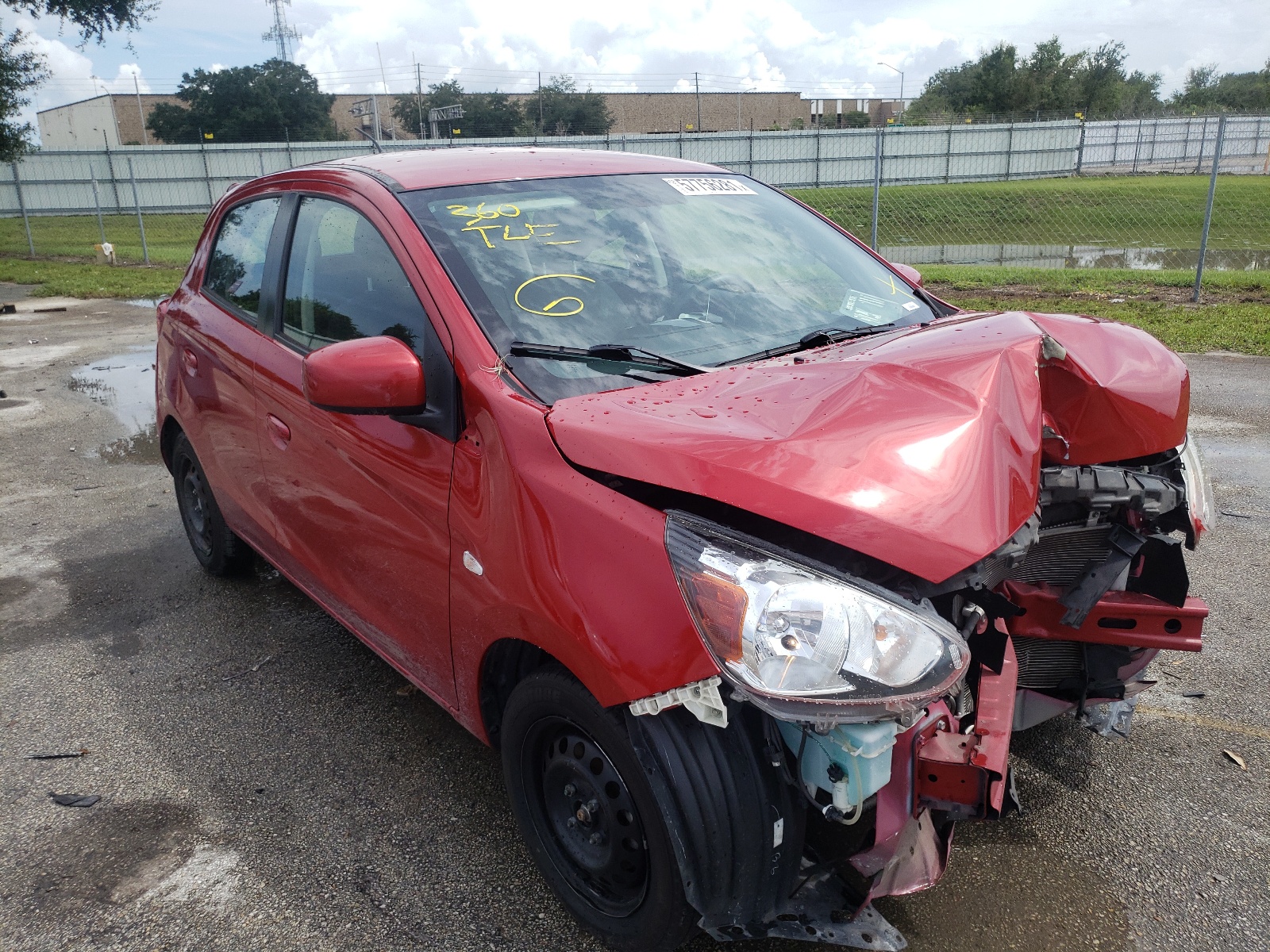 MITSUBISHI MIRAGE ES 2017 with VIN ML32A3HJ3HH020294 - Photo from auction