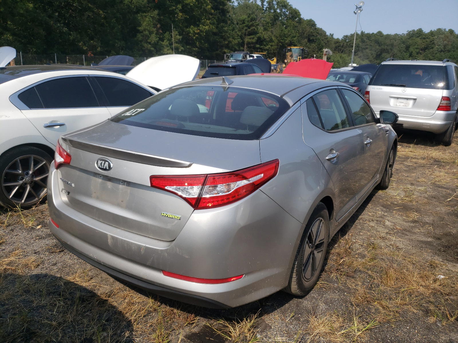 Photo 4 from auction – 2012 KIA OPTIMA HYB with VIN KNAGM4AD5C5031423