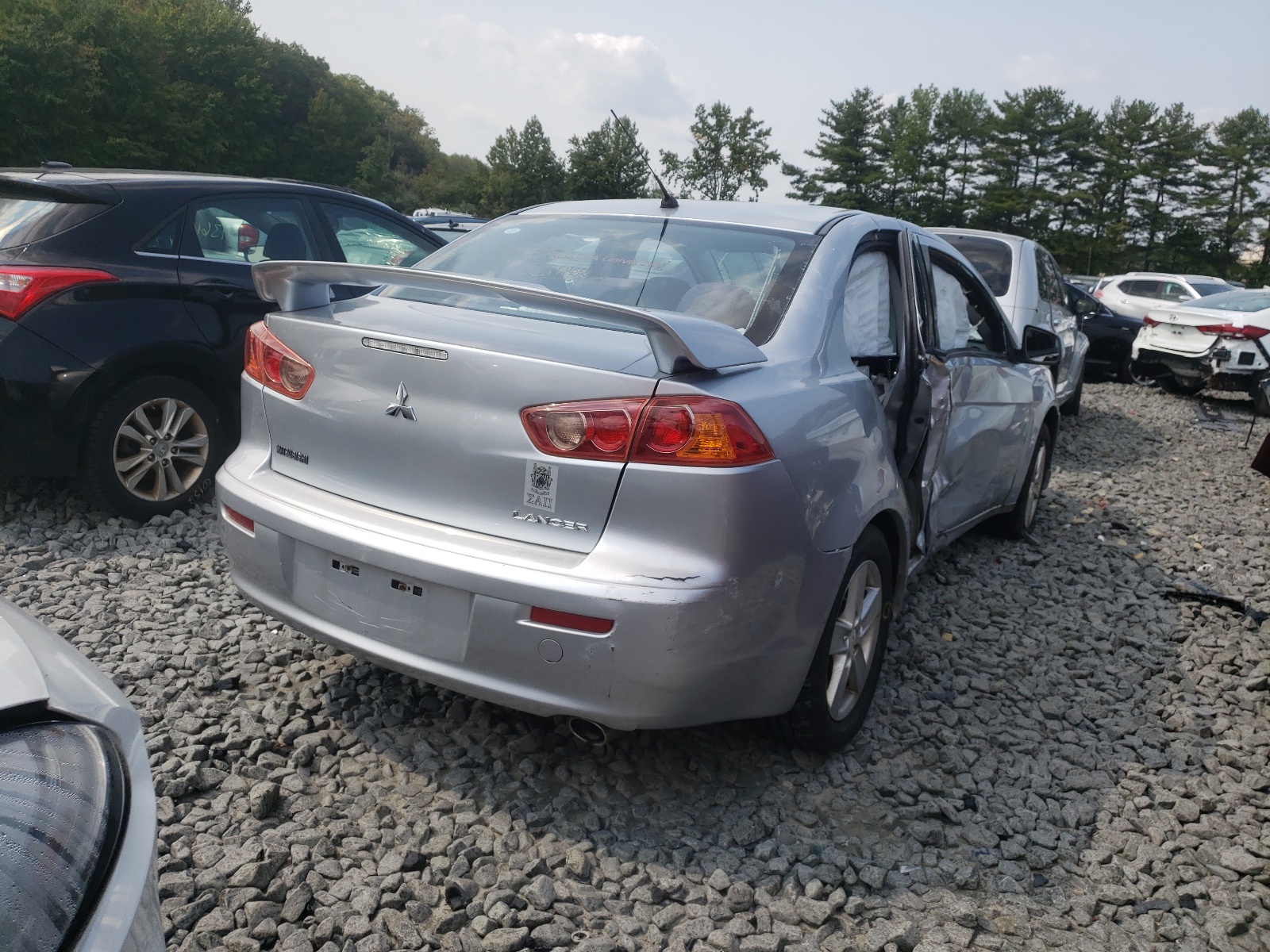 Photo 4 from auction – 2009 MITSUBISHI LANCER ES/ with VIN JA3AU26U29U040227