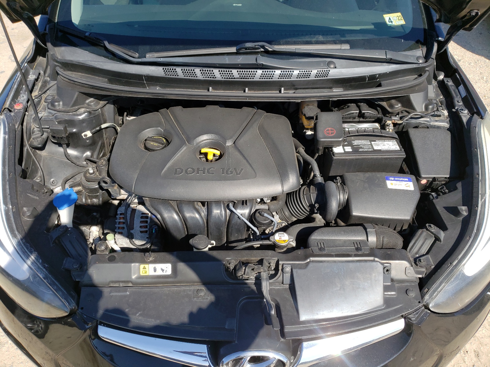 Photo 7 from auction – 2016 HYUNDAI ELANTRA with VIN KMHDH4AE8GU544398
