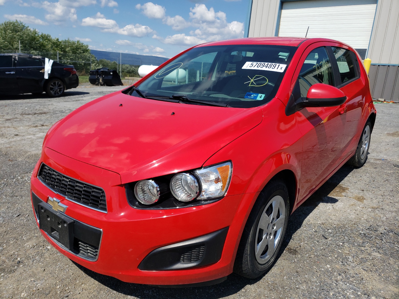 Photo 2 from auction – 2015 CHEVROLET SONIC LS with VIN 1G1JB6SHXF4157257