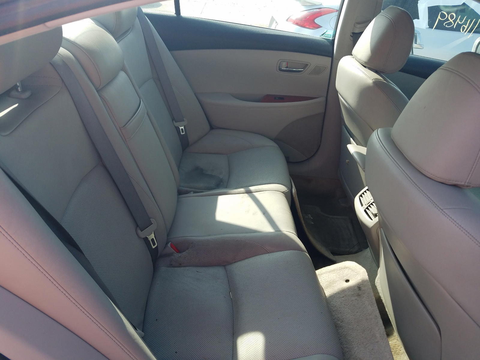 Photo 6 from auction – 2007 LEXUS ES 350 with VIN JTHBJ46G272128383
