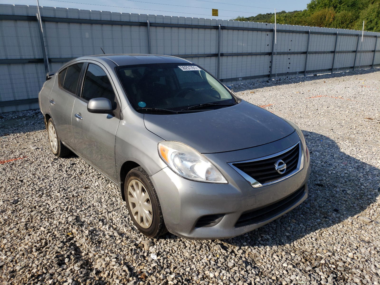 NISSAN VERSA S 2012 with VIN 3N1CN7AP5CL869996 - Photo from auction