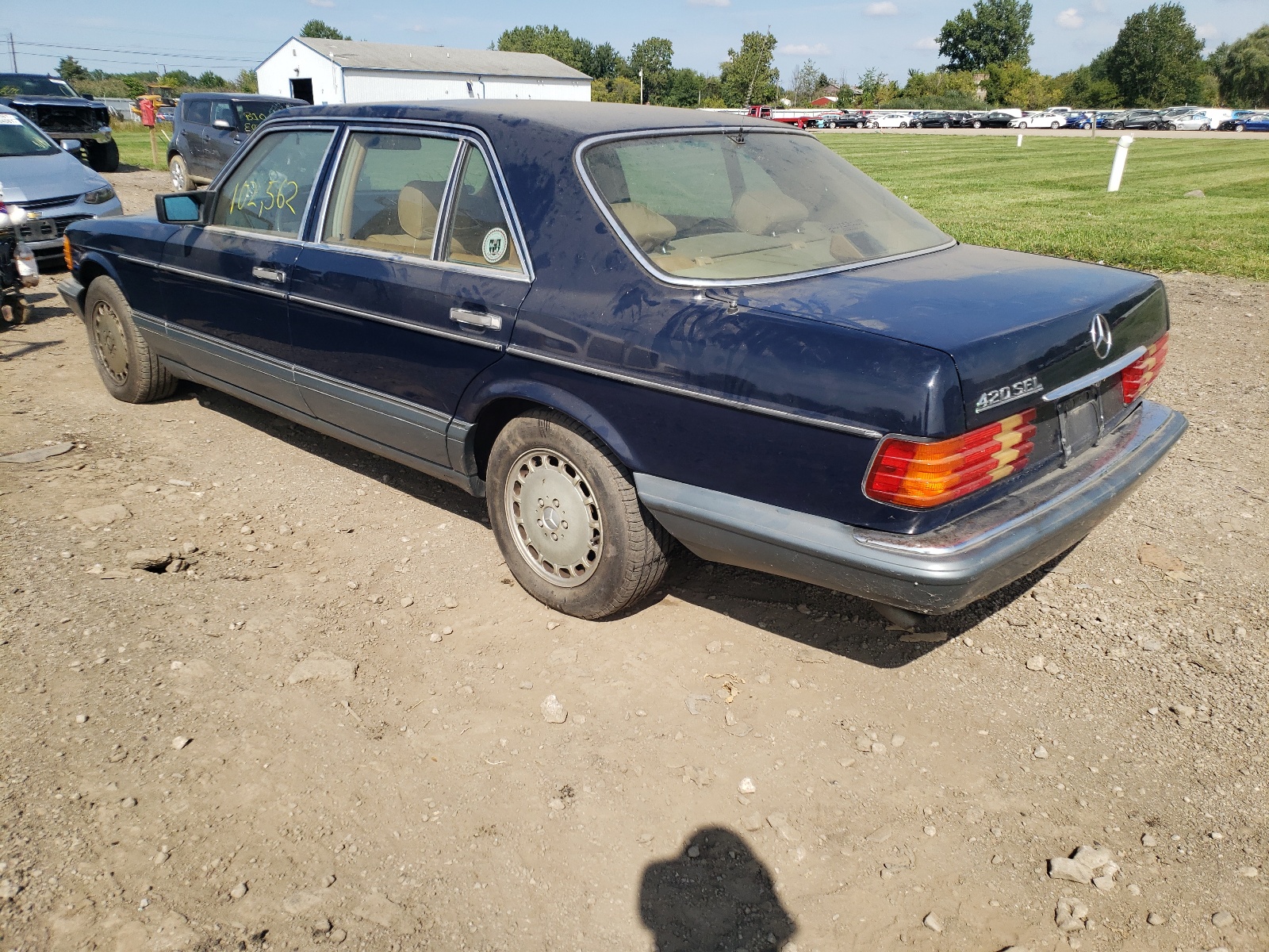 Photo 16 from auction – 1986 MERCEDES-BENZ 420-CLASS with VIN WDBCA35D5GA247105