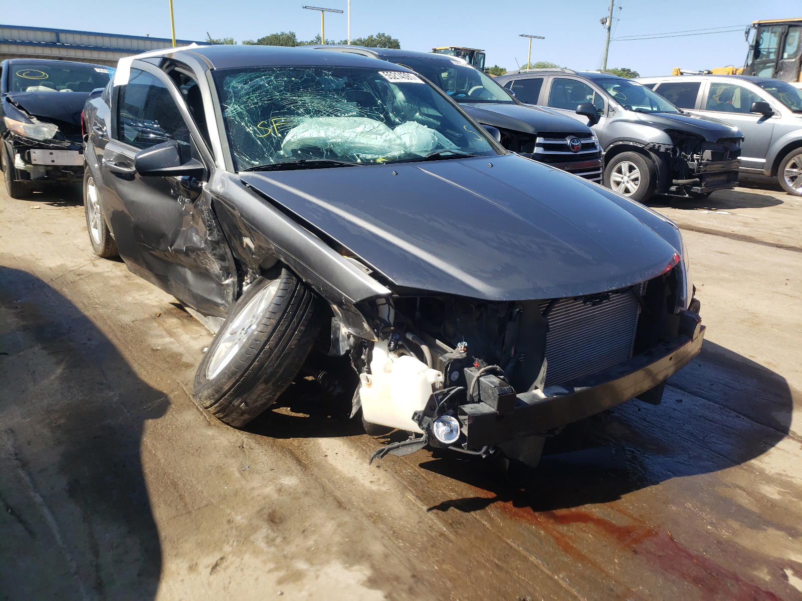 DODGE AVENGER SE 2013 with VIN 1C3CDZAG7DN677190 - Photo from auction