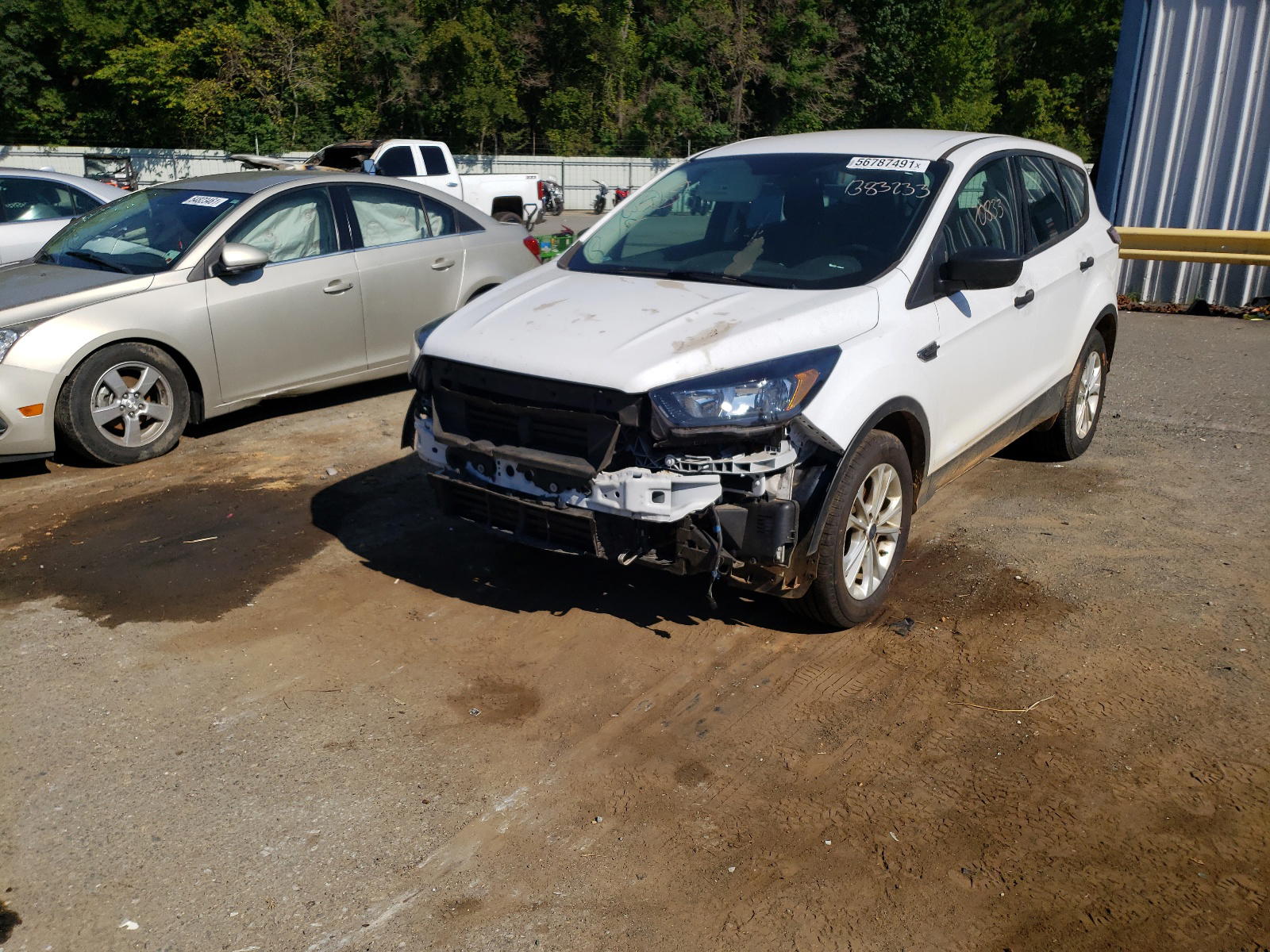 Photo 2 from auction – 2018 FORD ESCAPE S with VIN 1FMCU0F79JUB83233