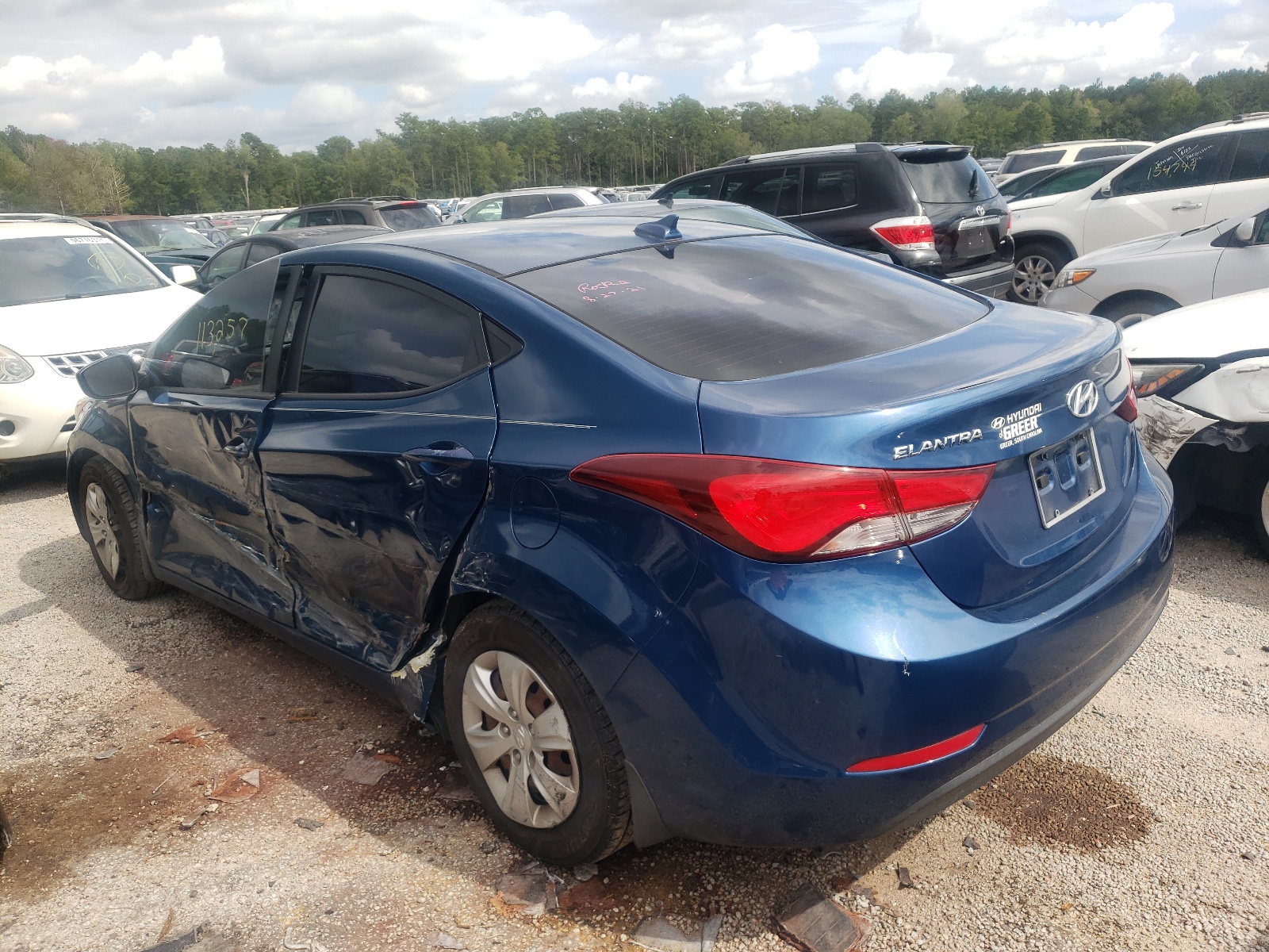 Photo 3 from auction – 2016 HYUNDAI ELANTRA SE with VIN KMHDH4AE5GU600720