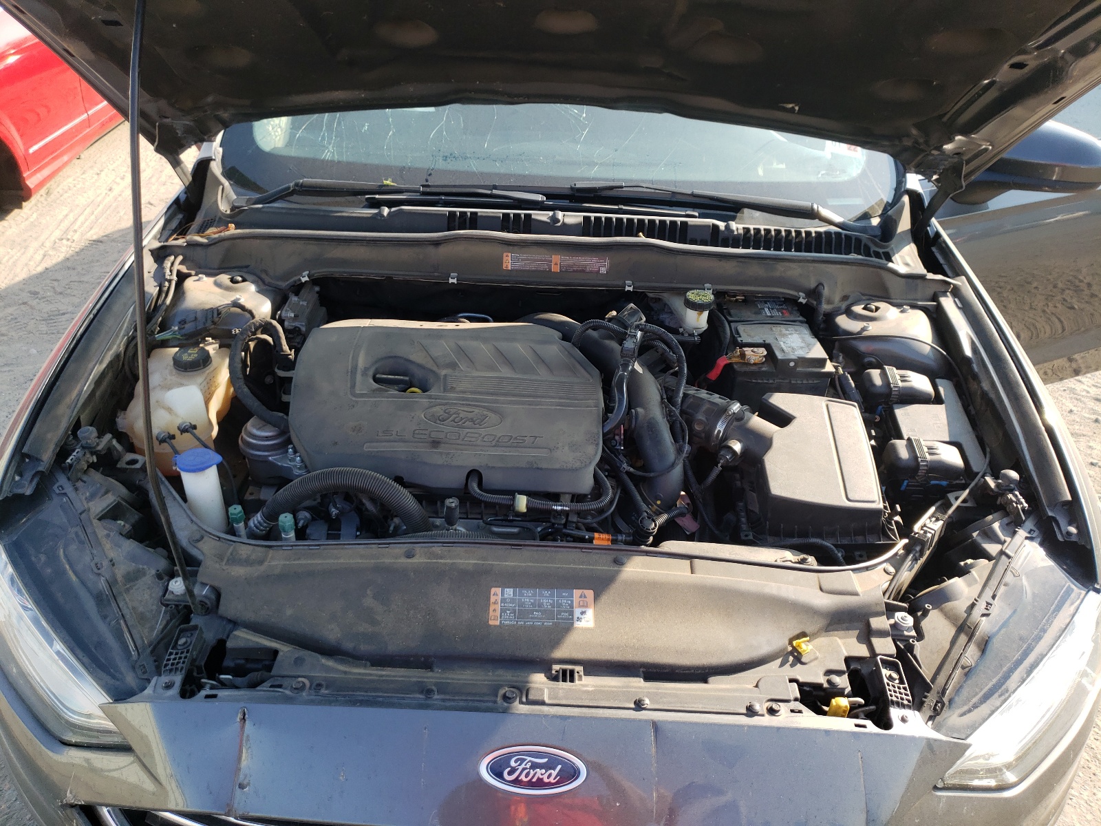 Photo 7 from auction – 2017 FORD FUSION SE with VIN 3FA6P0HDXHR270111
