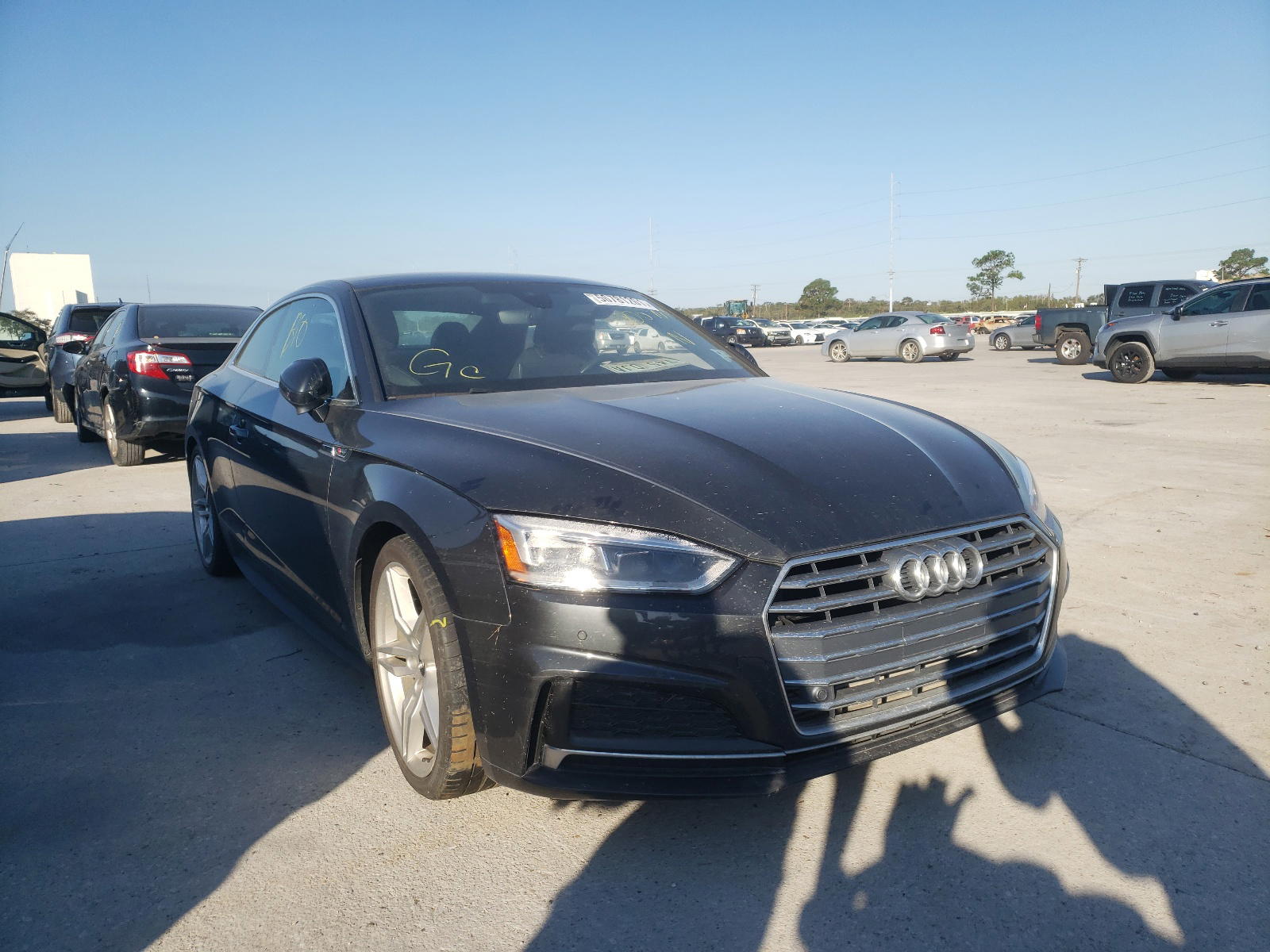 AUDI A5 PREMIUM 2019 with VIN WAUTNAF52KA018324 - Photo from auction