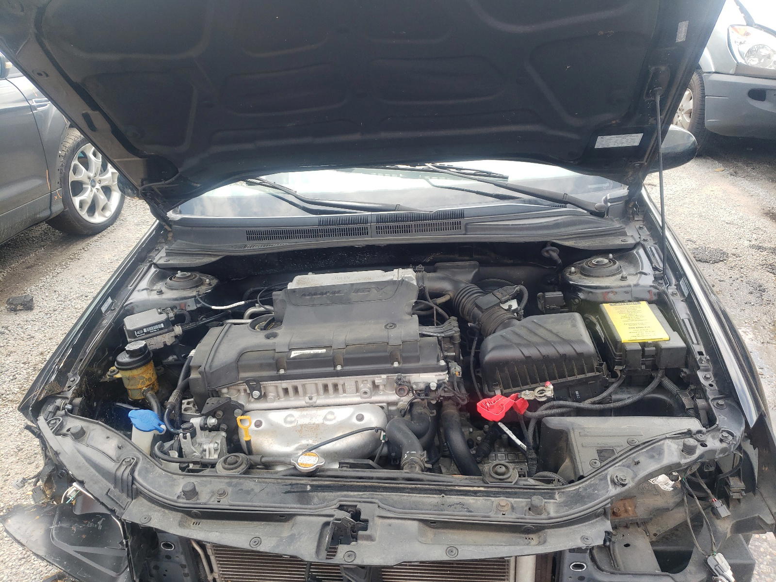 Photo 7 from auction – 2009 KIA SPECTRA EX with VIN KNAFE221595653224