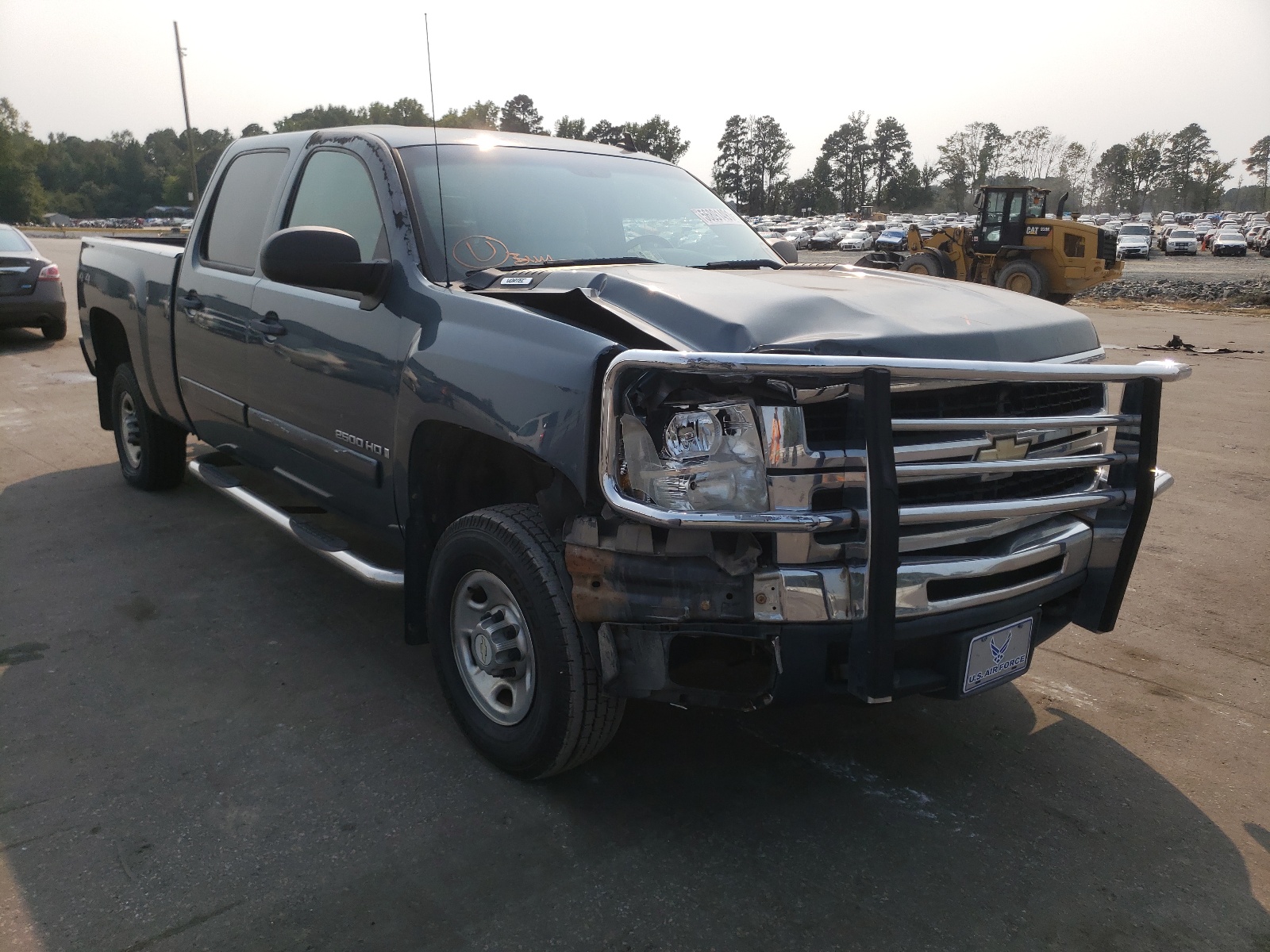 CHEVROLET SILVERADO 2008 with VIN 1GCHK23KX8F159011 - Photo from auction