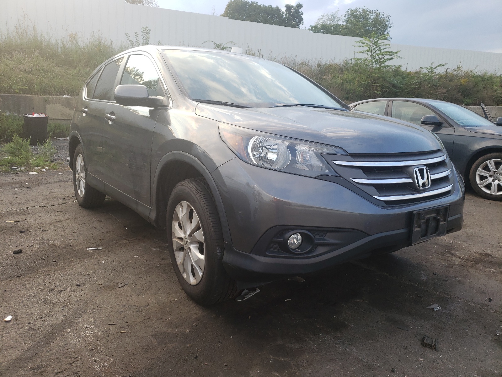 HONDA CR-V EX 2013 with VIN 2HKRM4H55DH613033 - Photo from auction