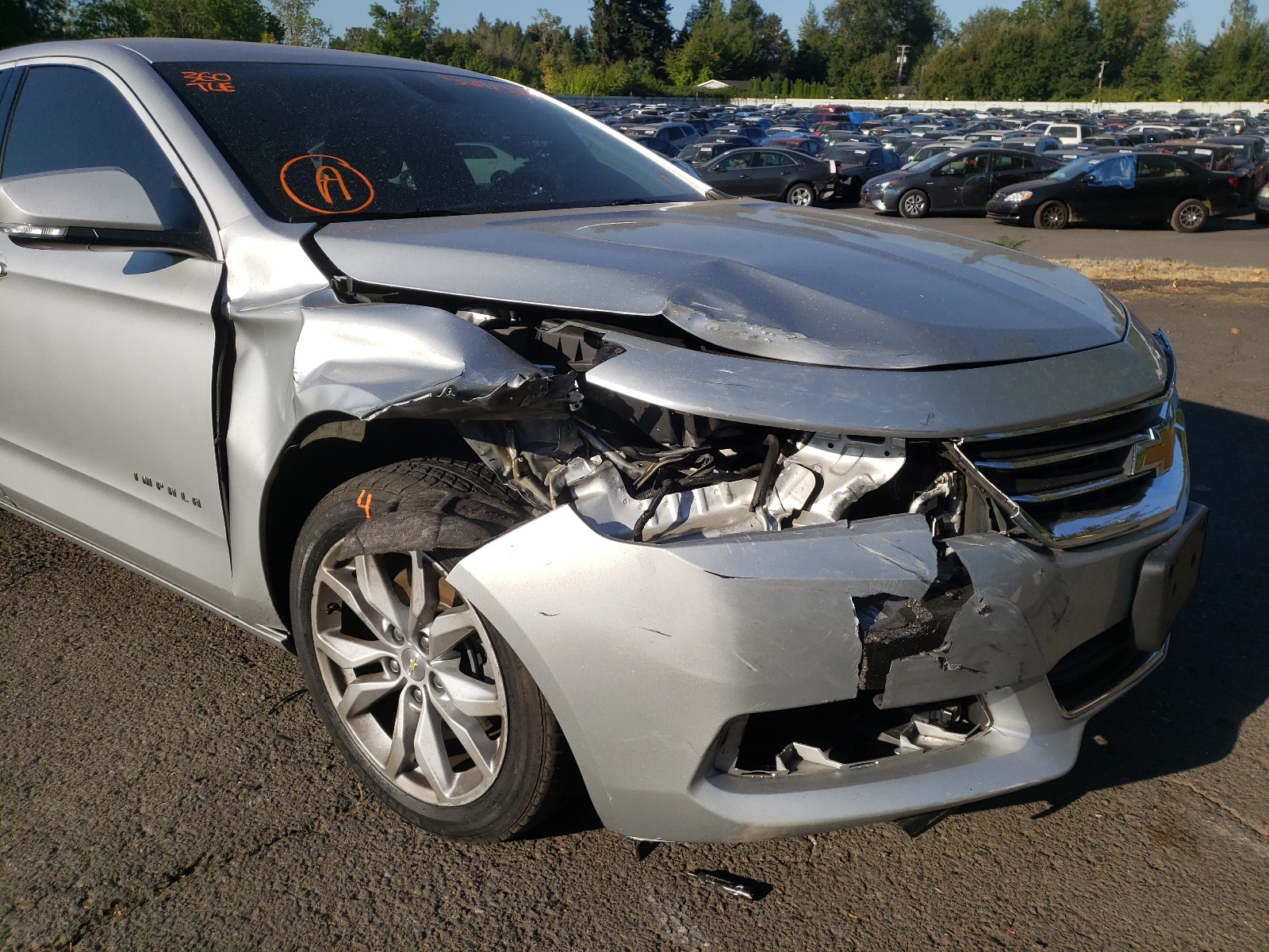 Photo 9 from auction – 2016 CHEVROLET IMPALA LT with VIN 2G1115S37G9115063